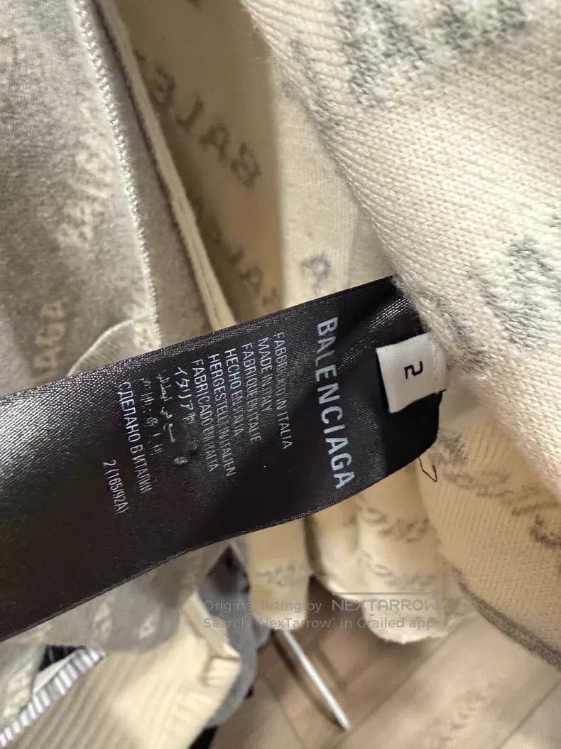 Balenciaga Balenciaga Knitted Cardigan Size US M / EU 48-50 / 2 - 4 Thumbnail