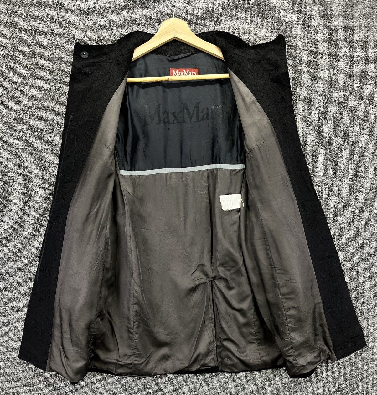 Max Mara Vintage Max Mara Studio Wool Jacket Size XS / US 0-2 / IT 36-38 - 6 Thumbnail