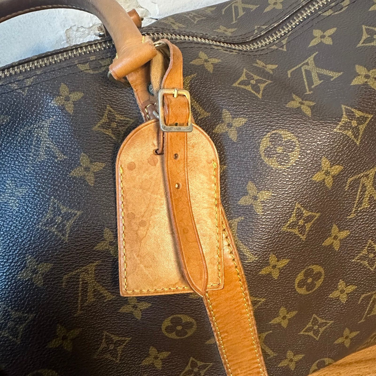Louis Vuitton Vintage Louis Vuitton 1994 Keepall 55 Bag Size ONE SIZE - 14 Thumbnail