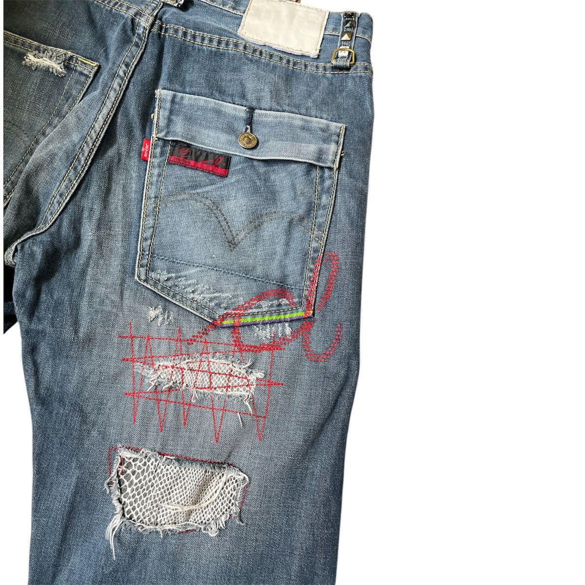 CLOT × Levi's Levi's X Clot Python 505 Selvedge Denim Jean Size US 32 / EU 48 - 5 Thumbnail