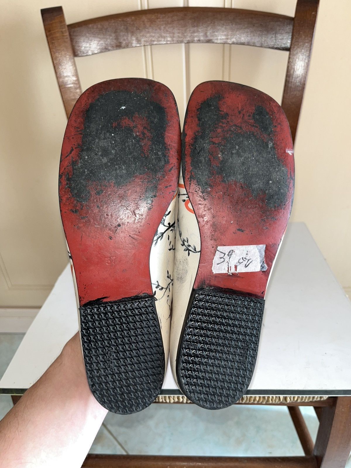 CamperLab Vintage Camper to&her japan forest painted squared loafers Size US 8 / IT 38 - 5 Thumbnail