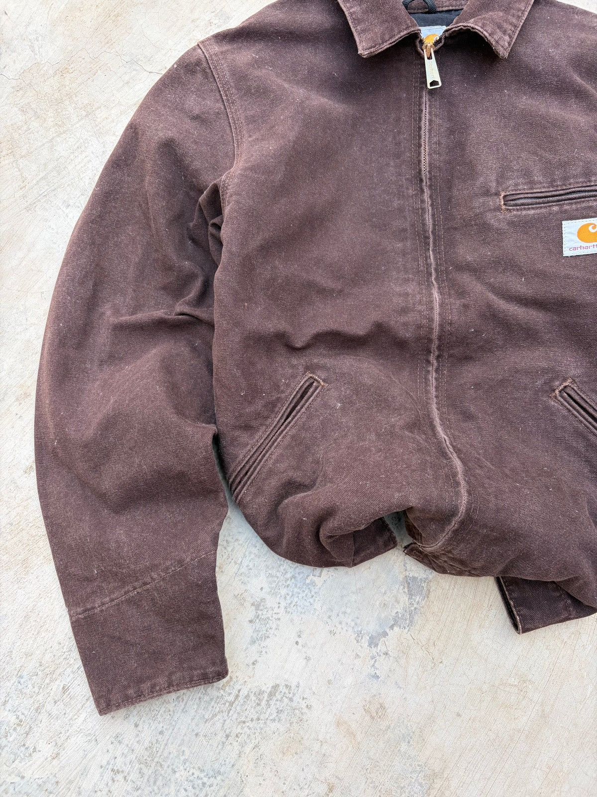 Carhartt Vintage Carhartt Detroit Jacket EJ196 DKB Size US S / EU 44-46 / 1 - 5 Thumbnail
