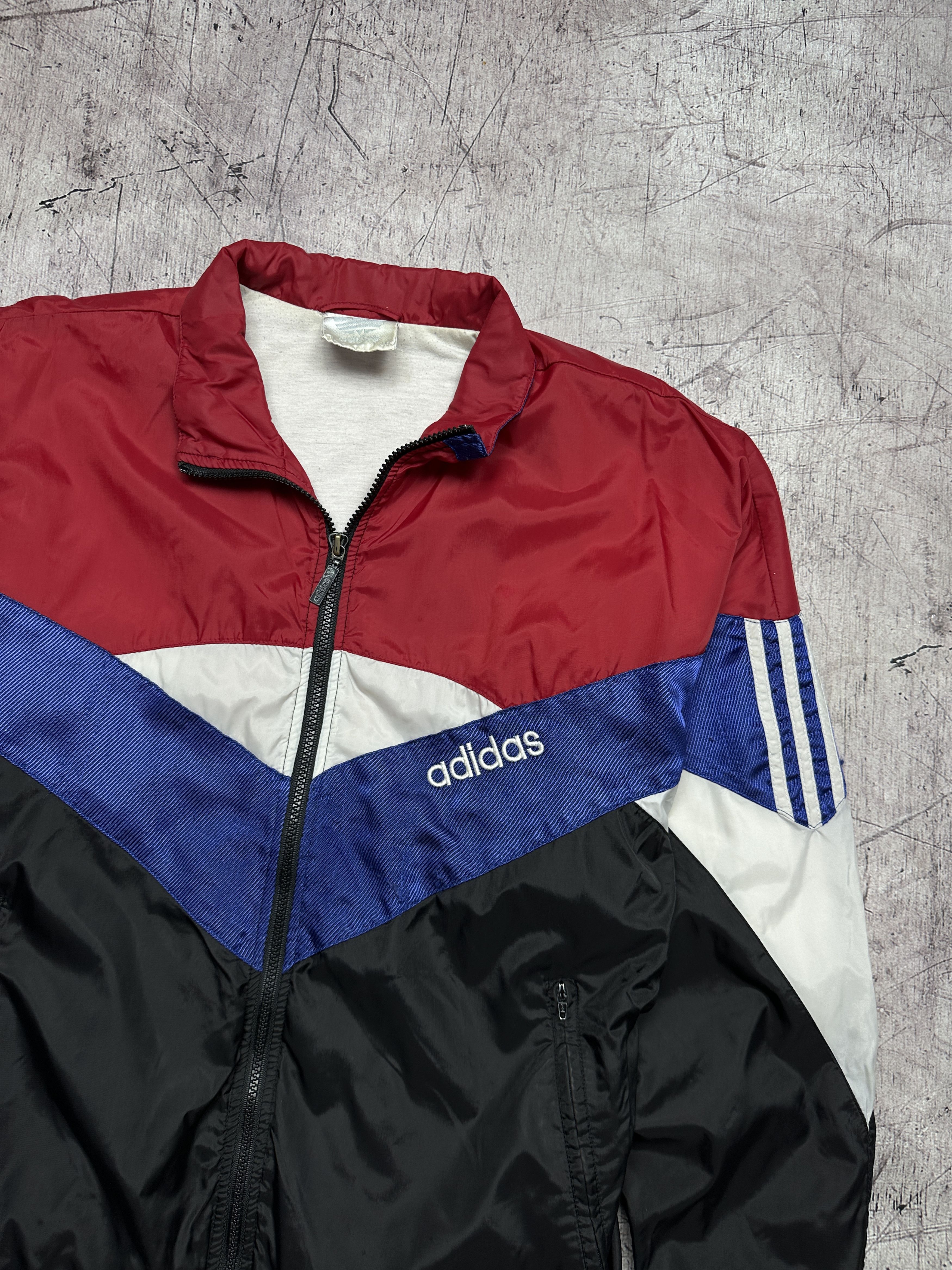 Adidas Adidas Vintage Mens Nylon Track Top Jacket y2k Size US M / EU 48-50 / 2 - 2 Thumbnail