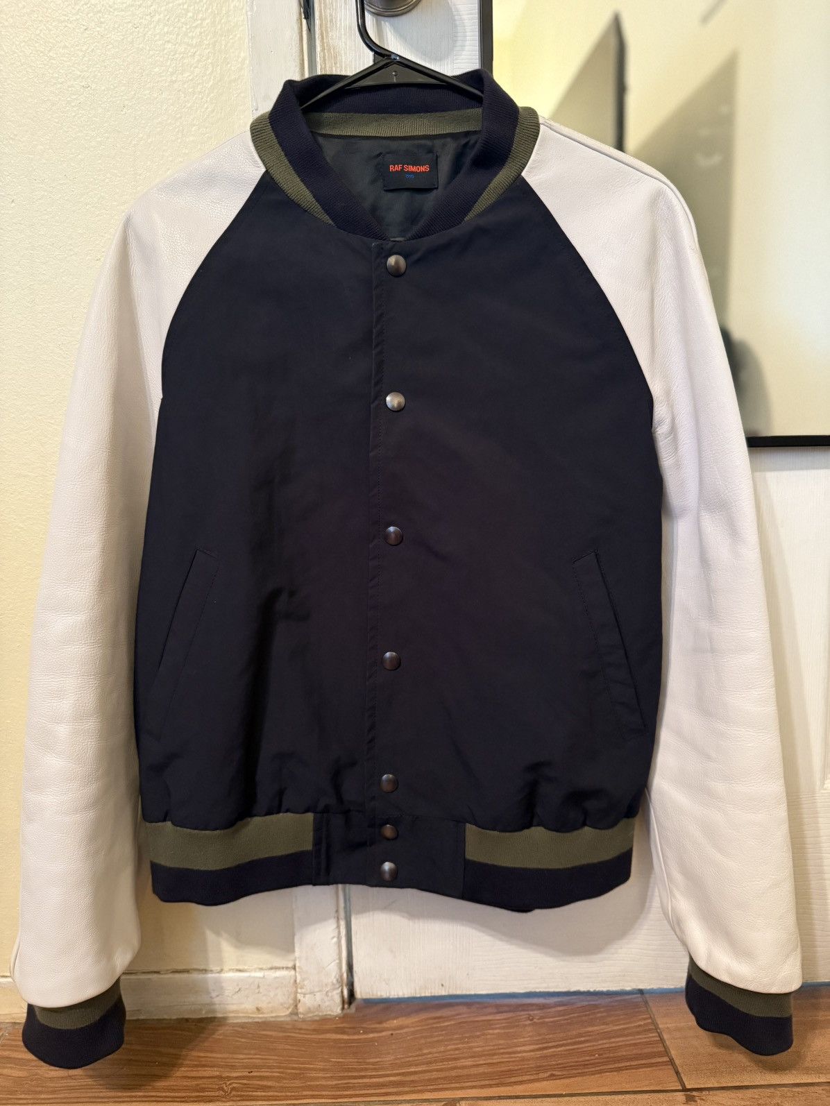 1995 Raf Simons Varsity Bomber Jacket