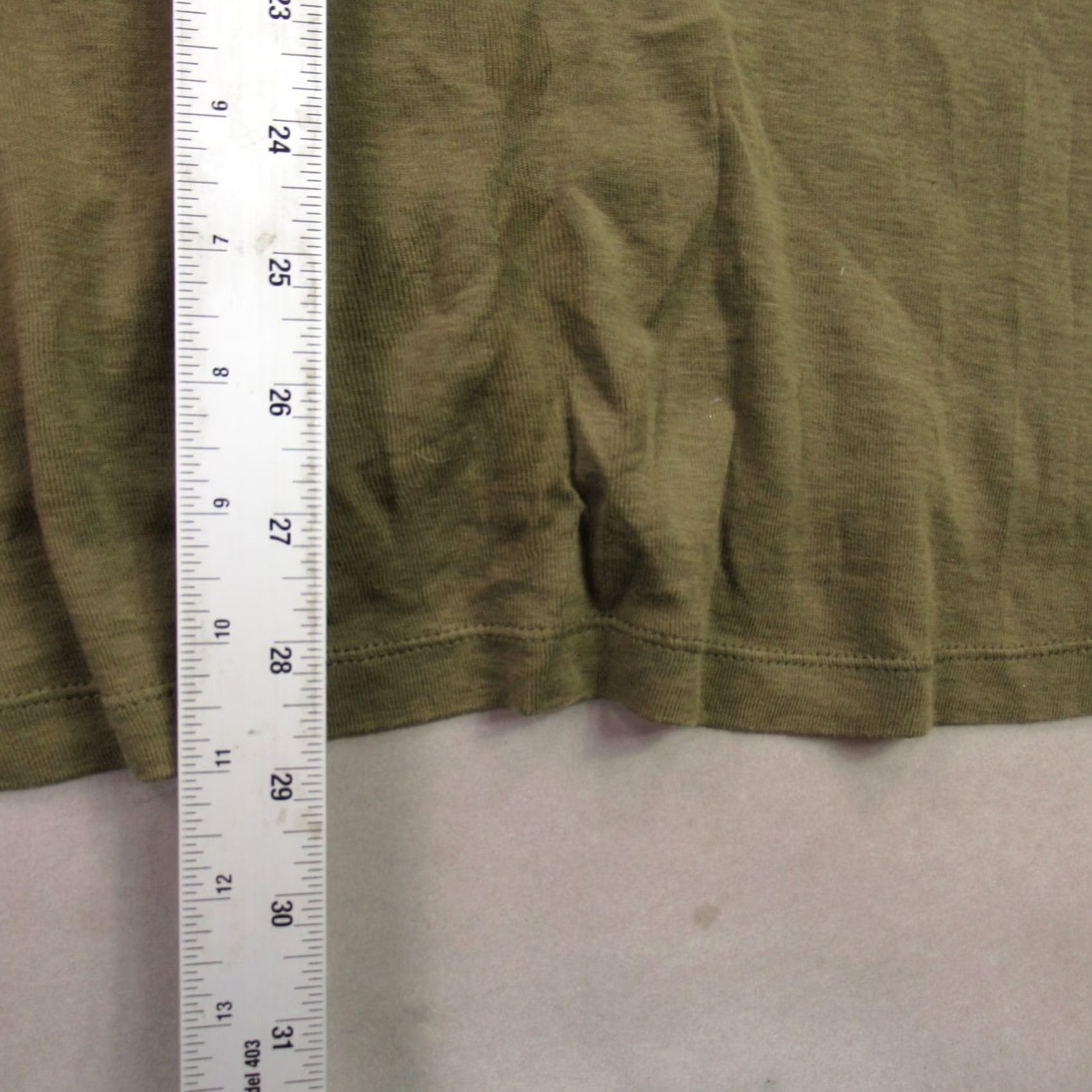J. Jill J. Jill Shirt Womens XL Short Sleeve Pullover Lightweight Casual V-Neck Green Size XL / US 12-14 / IT 48-50 - 7 Thumbnail