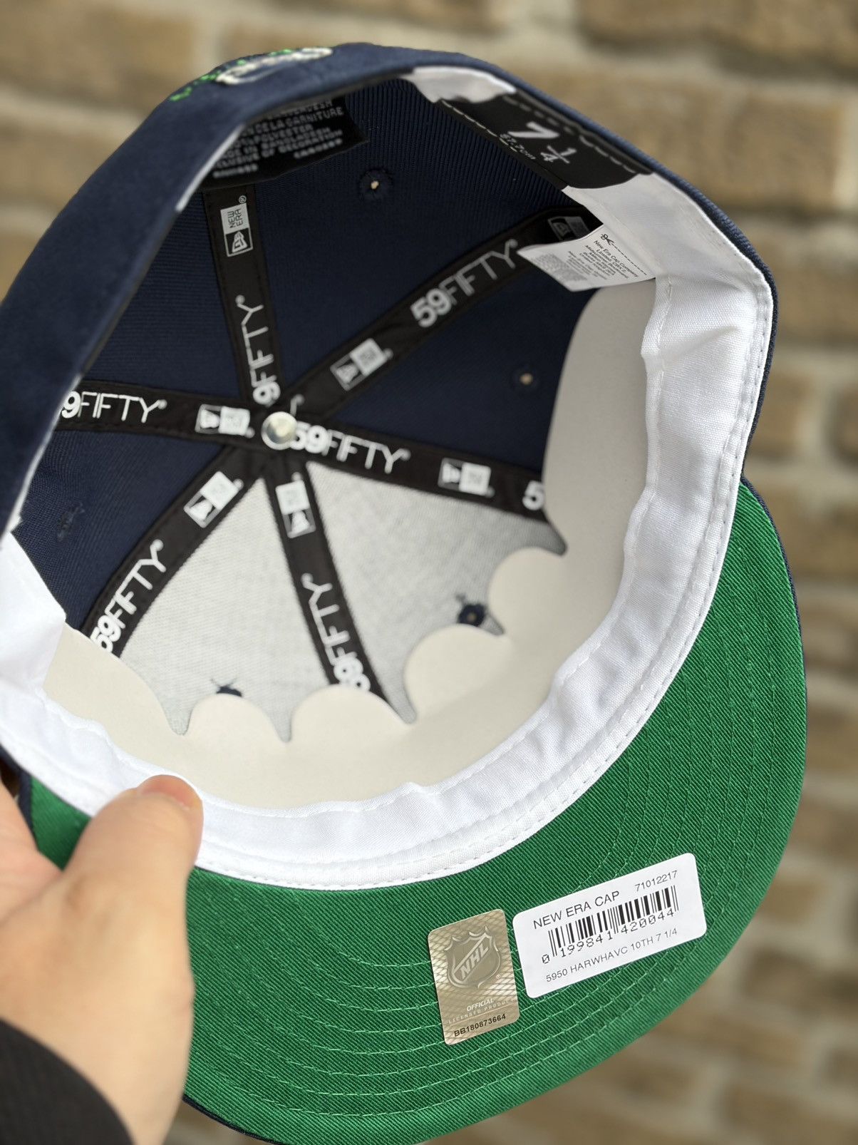 Topperz Blue Hartford Whalers size 7 1/4 Size ONE SIZE - 4 Thumbnail