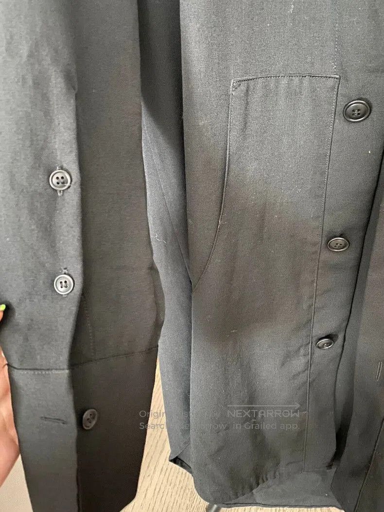 Yohji Yamamoto Yohji Yamamoto Wool Hooded Coat. Size US M / EU 48-50 / 2 - 3 Thumbnail