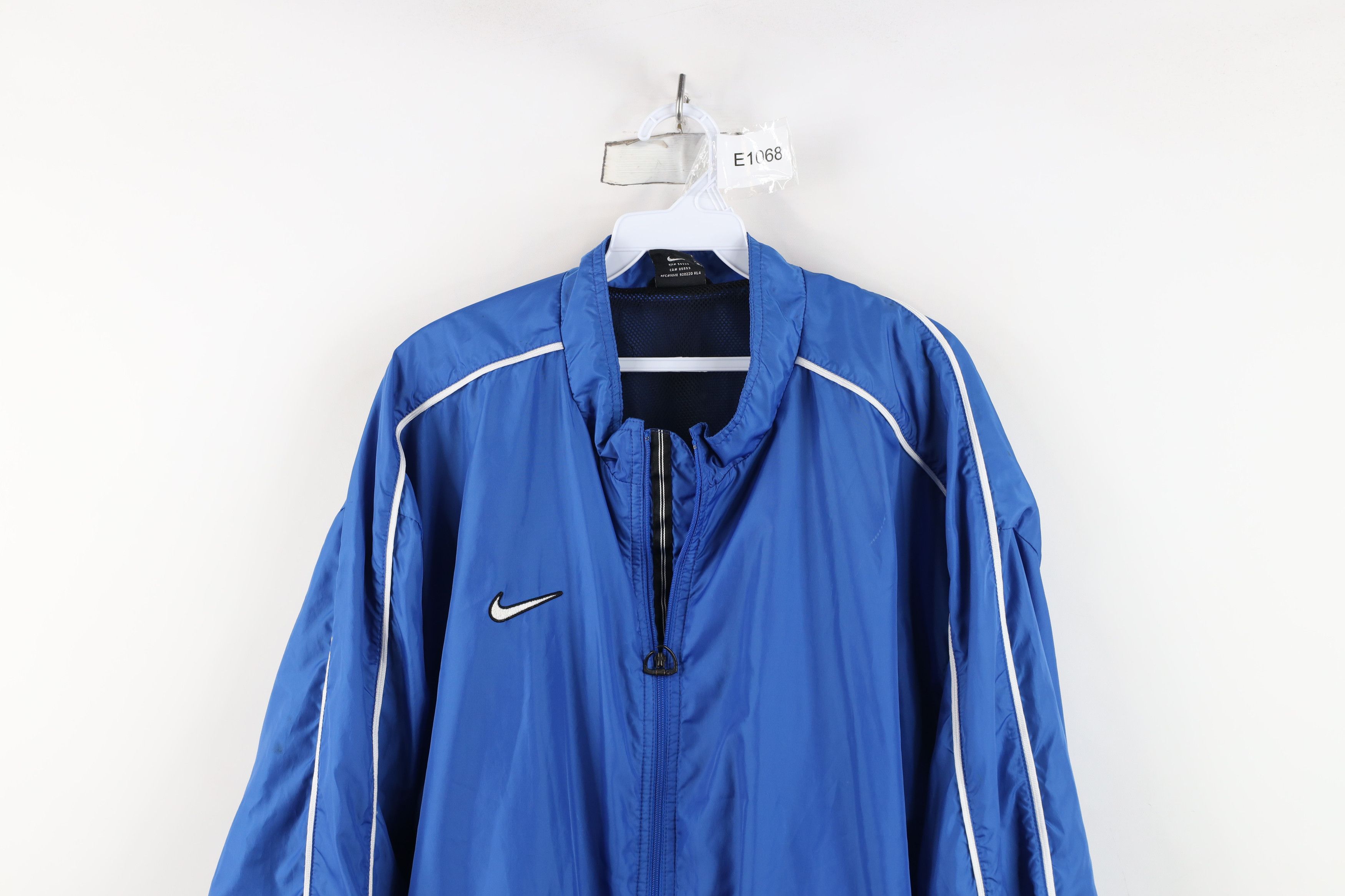 Nike Vintage 90s Y2K Nike Scott Mini Swoosh Windbreaker Jacket Size US XL / EU 56 / 4 - 2 Thumbnail