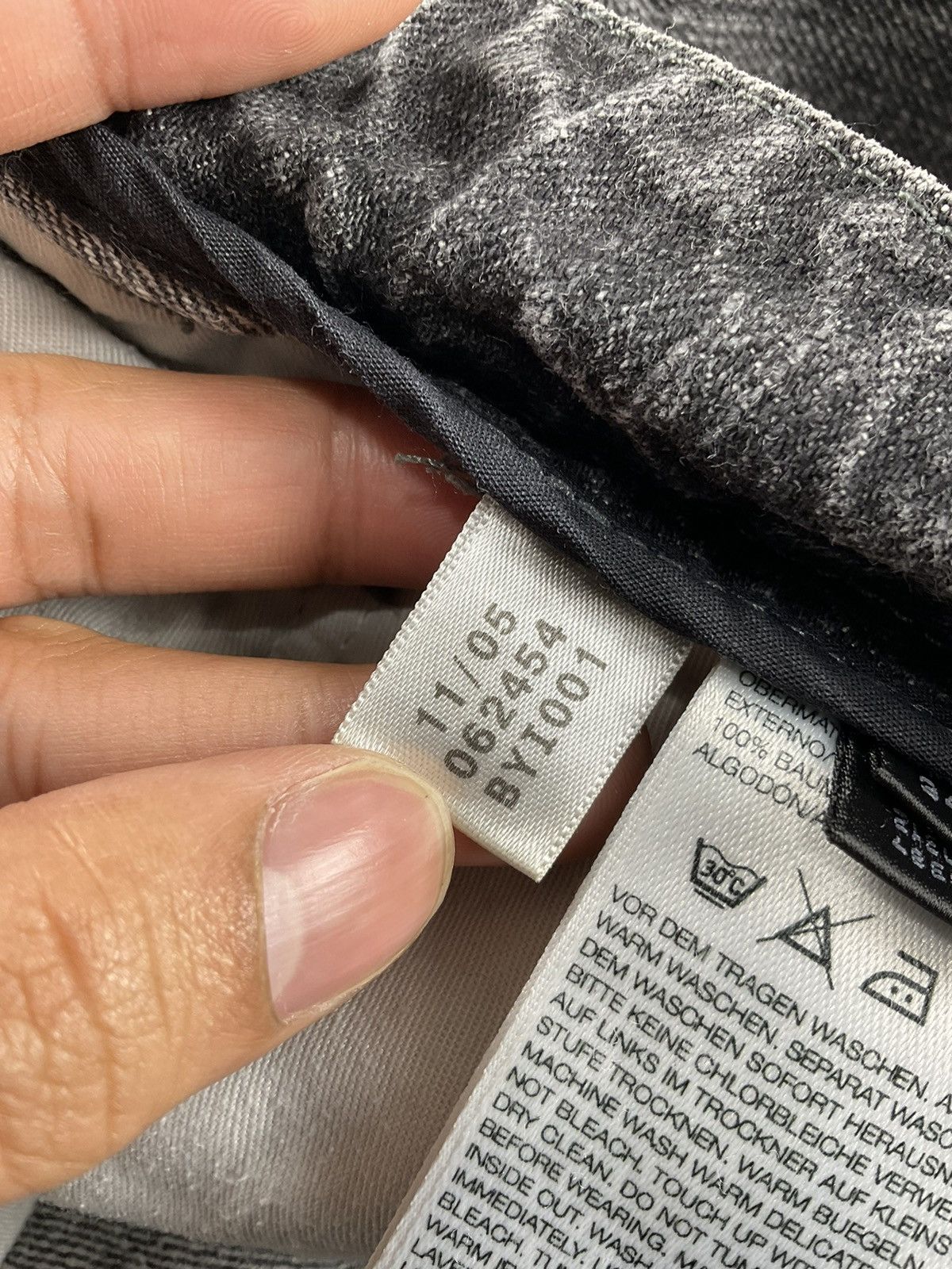 Y-3 Y-3 Yohji Yamamoto 2005 Denim Size US 34 / EU 50 - 11 Thumbnail