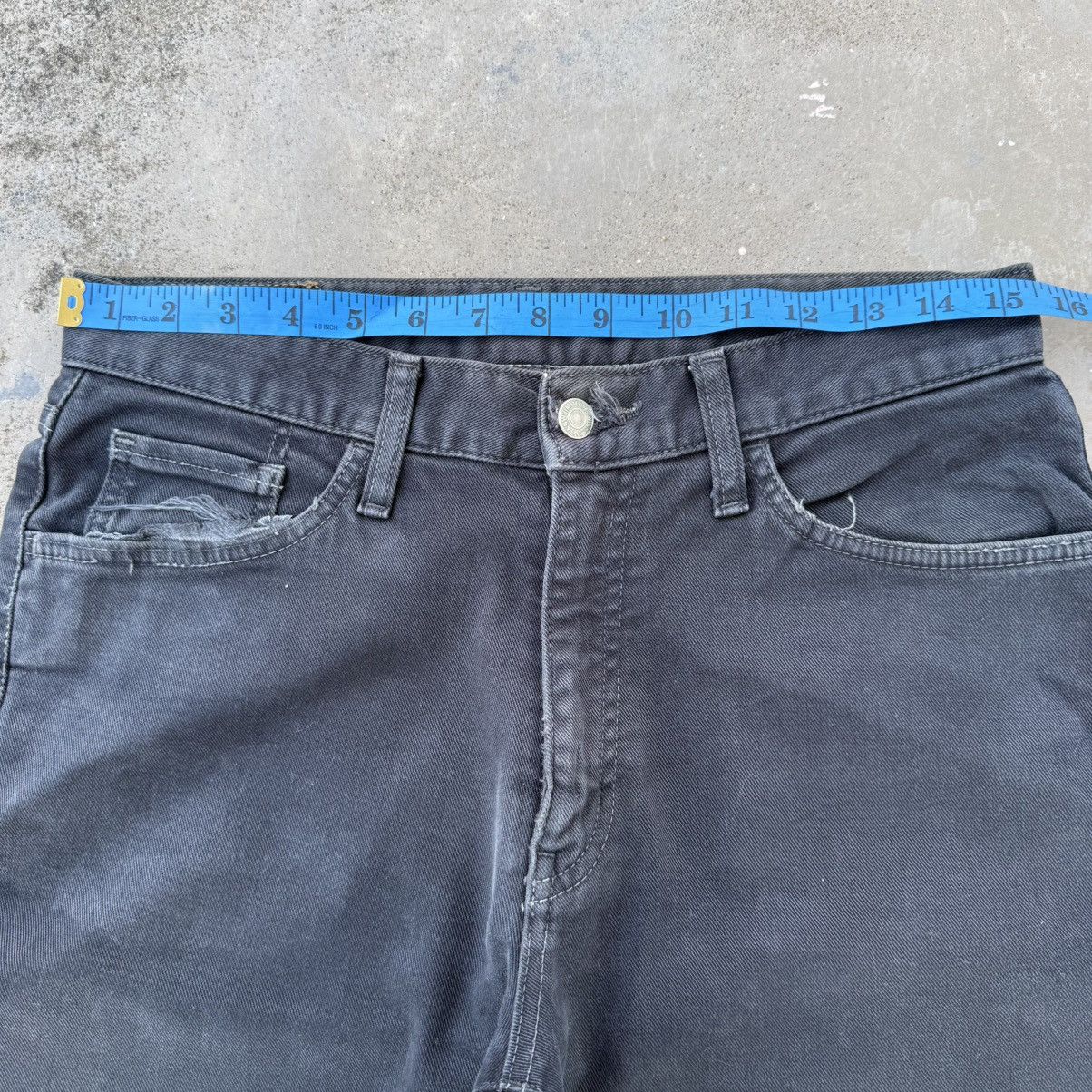 Edwin W31 Vintage Edwin Faded Black Denim Jean Pants W31x31 Size US 31 - 6 Thumbnail