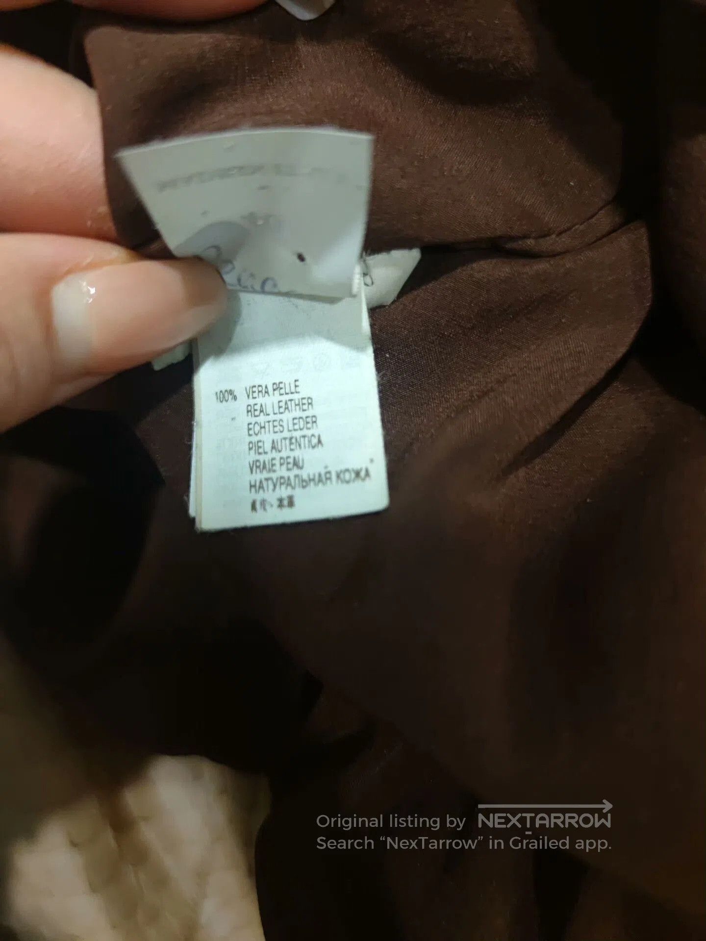 Brunello Cucinelli Brunello Cucinelli Brown Leather Vest. Size US L / EU 52-54 / 3 - 9 Thumbnail