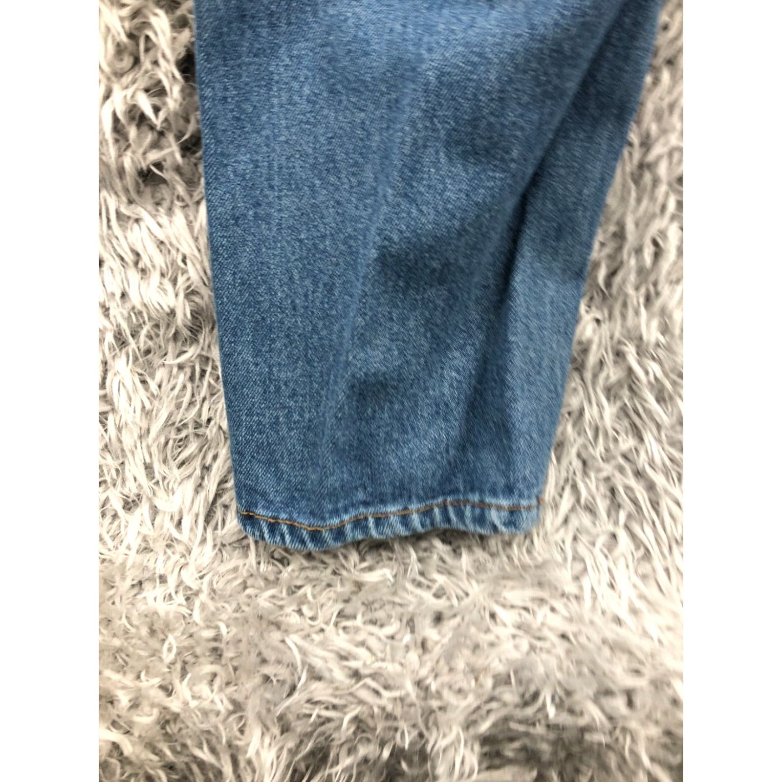 Levi's Levi's 505 Jeans Mens Regular Straight Mid Rise Blue 34x32 Denim 5-Pocket Classic Comfort Size US 34 / EU 50 - 7 Thumbnail
