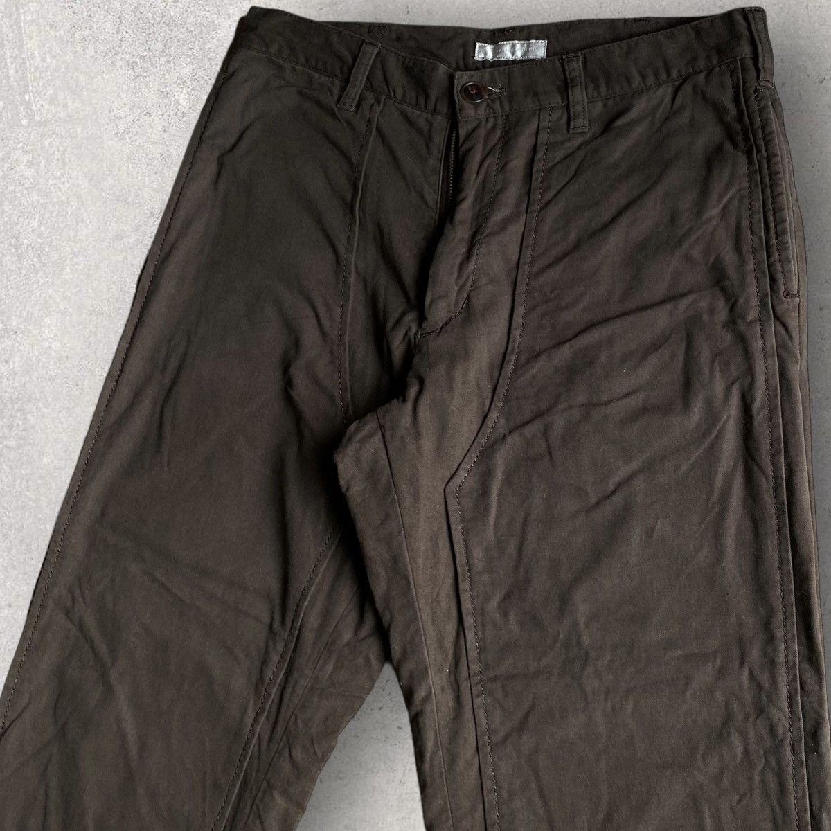 Number (N)ine AW02 Nowhere Man Double Knee Carpenter Pants Size US 30 / EU 46 - 3 Thumbnail