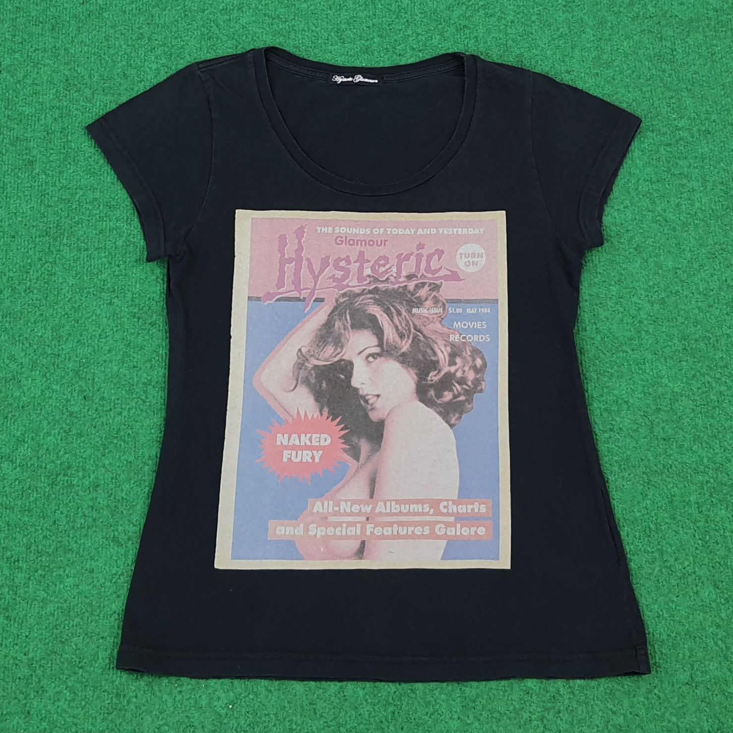 Hysteric Glamour × Japanese Brand × Vintage Vintage Hysteric Glamour Naked Fury Japan Brand Tshrt Size XS / US 0-2 / IT 36-38 - 1 Thumbnail