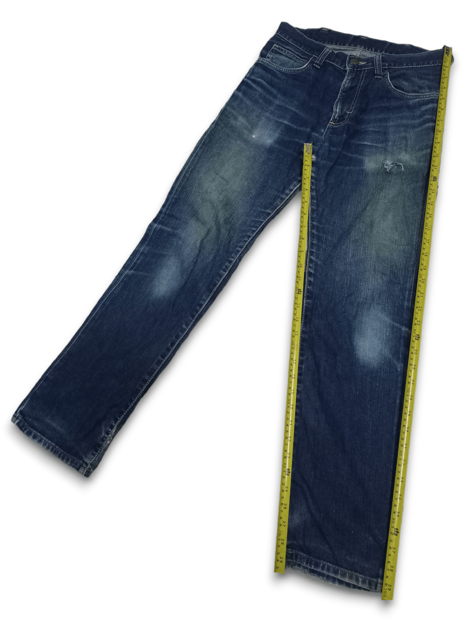 Wrangler Vintage Wrangler Blue Wash Distressed Jeans Size US 28 / EU 44 - 11 Thumbnail