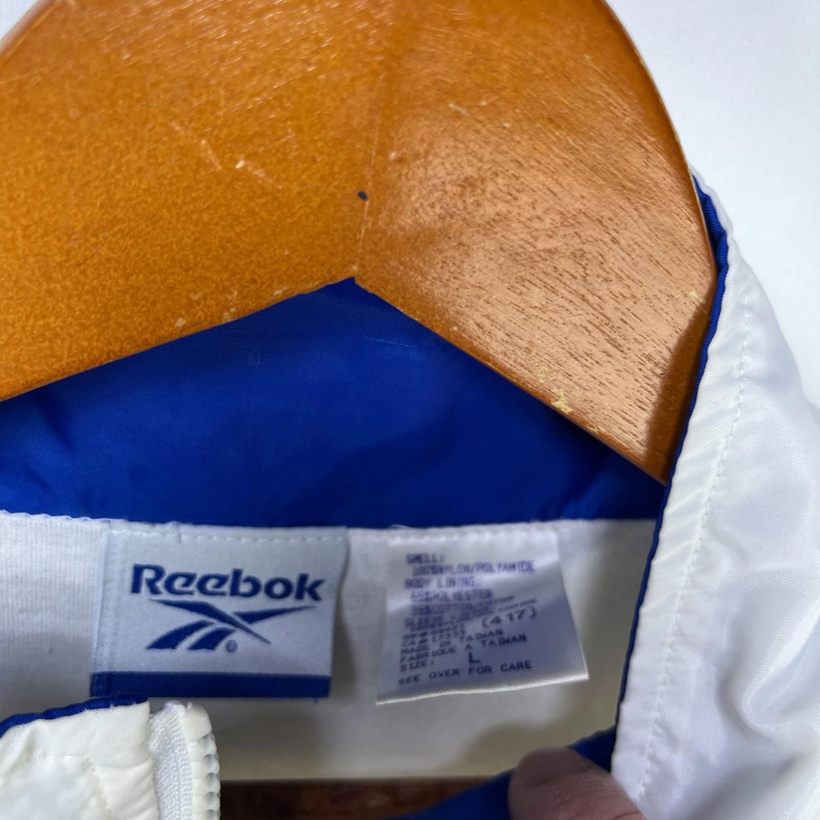 Reebok Vintage 90s Reebok Windbreaker Jacket Womens Large Size L / US 10 / IT 46 - 4 Thumbnail