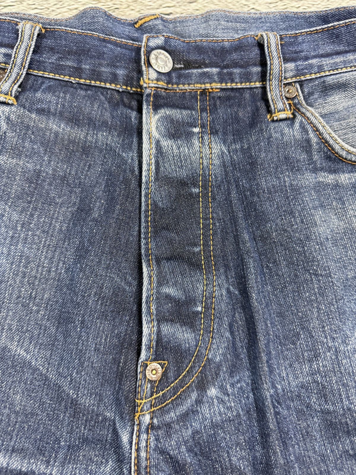 Evisu Evisu jeans daicock big logo red selvedge denim Size US 34 / EU 50 - 13 Thumbnail
