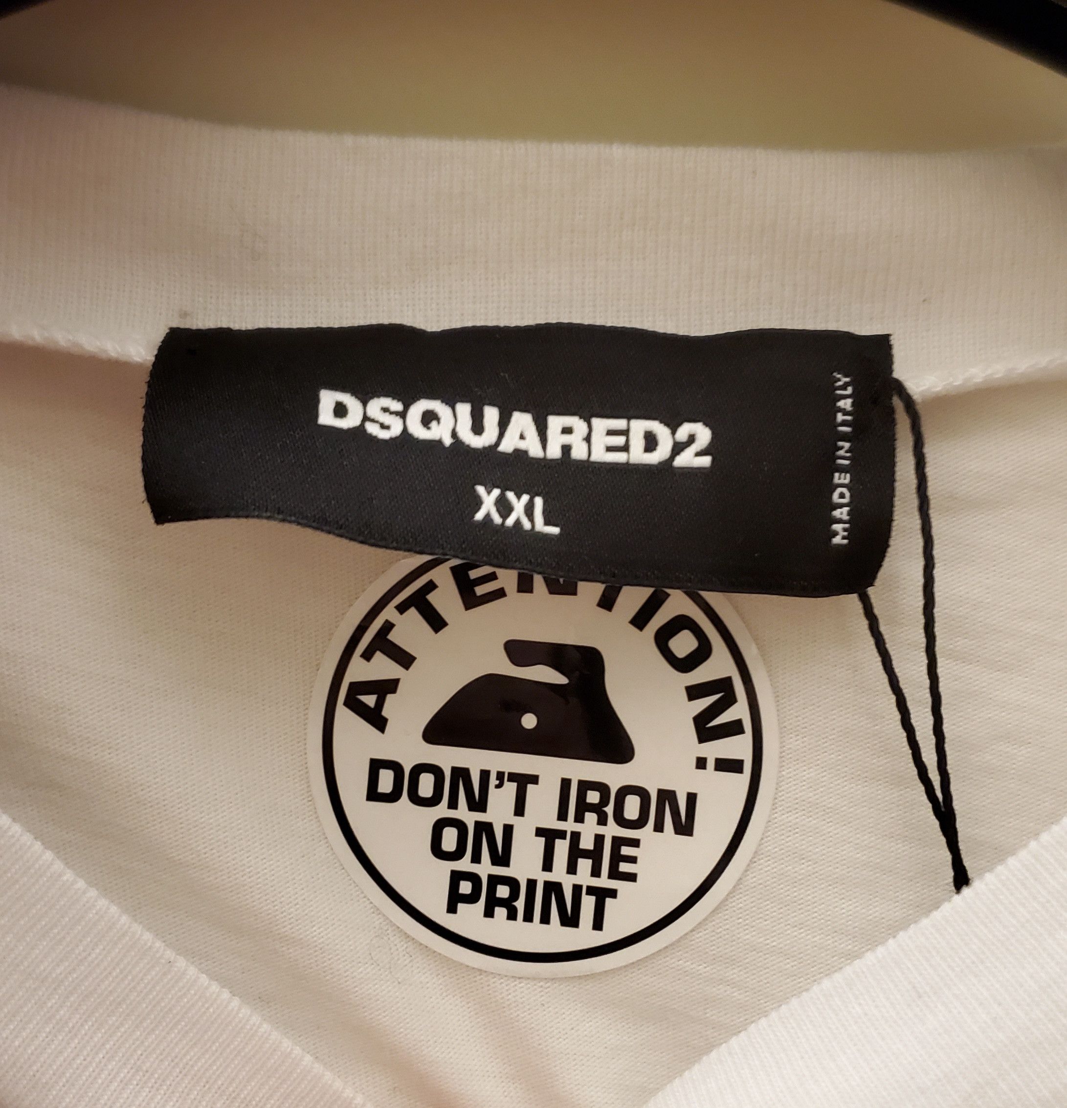 Dsquared2 Dsquared2 Ti Amo logo printed t-shirt Size US XXL / EU 58 / 5 - 3 Thumbnail