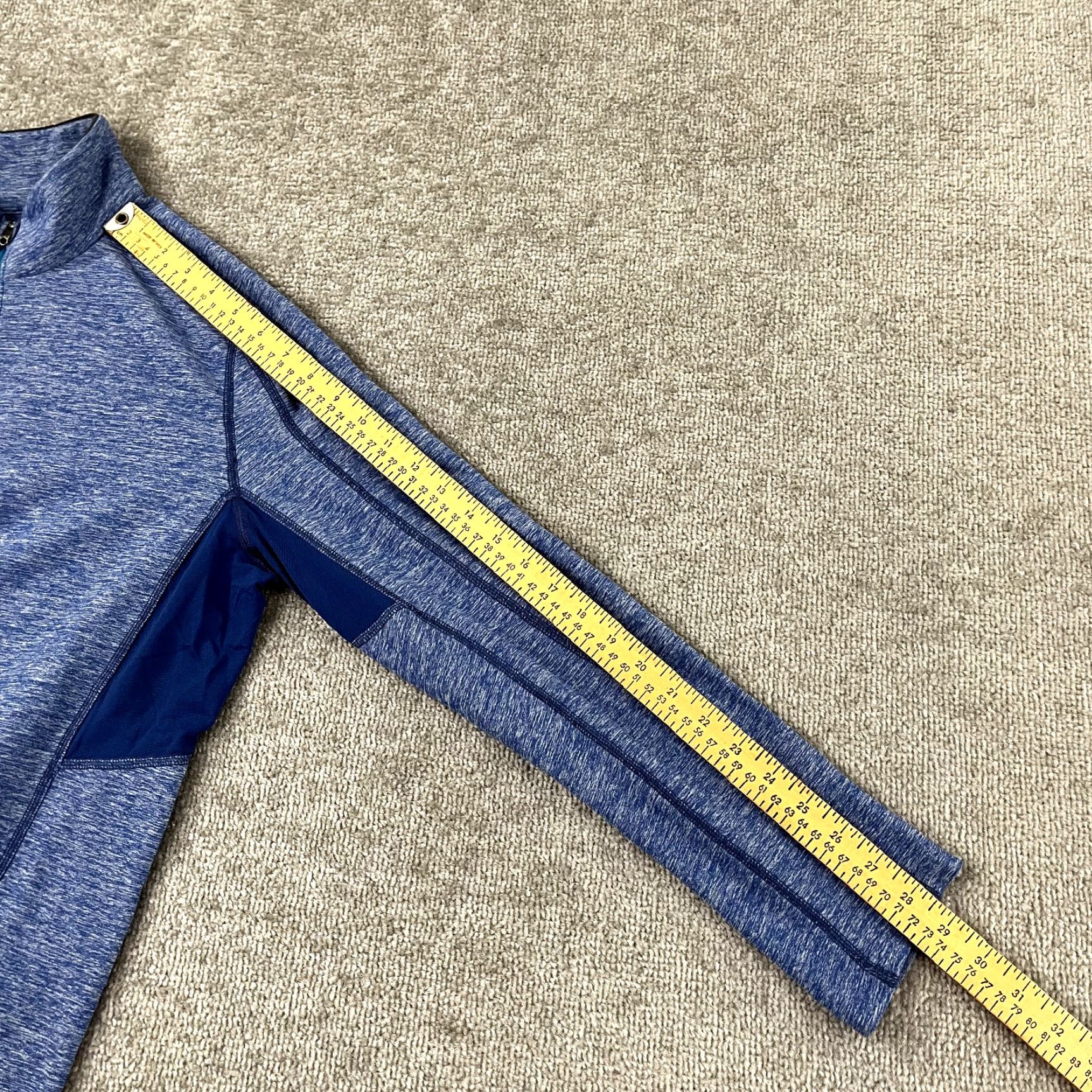 Lululemon LULULEMON Jacket Mens Small - Medium Surge 1/2 Zip Pullover Blue Golf Preppy L/S Size US M / EU 48-50 / 2 - 7 Thumbnail