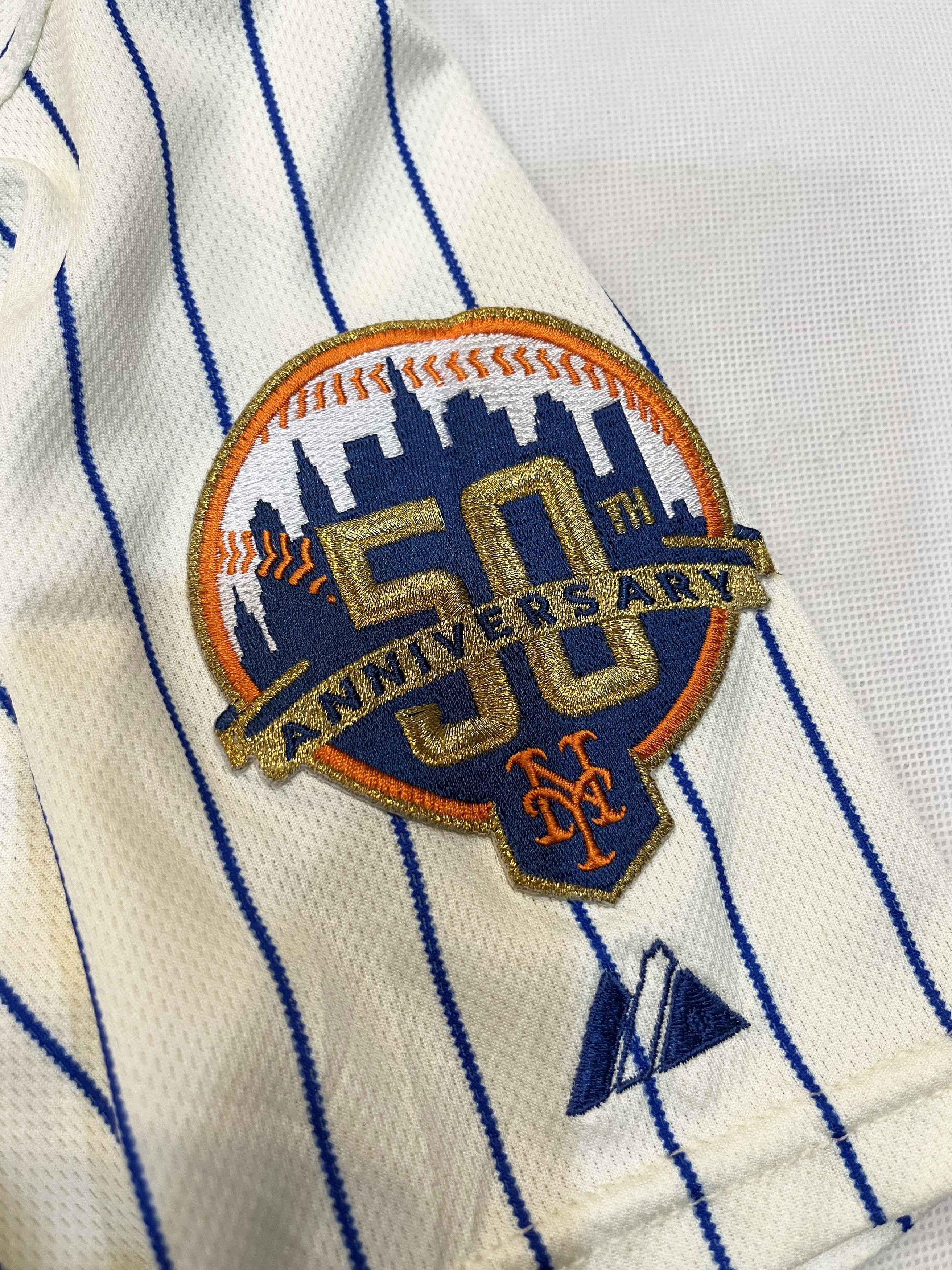 MLB × Majestic Majestic Authentic 50th MLB New York Mets #1 Baseball Jersey Size US L / EU 52-54 / 3 - 3 Thumbnail