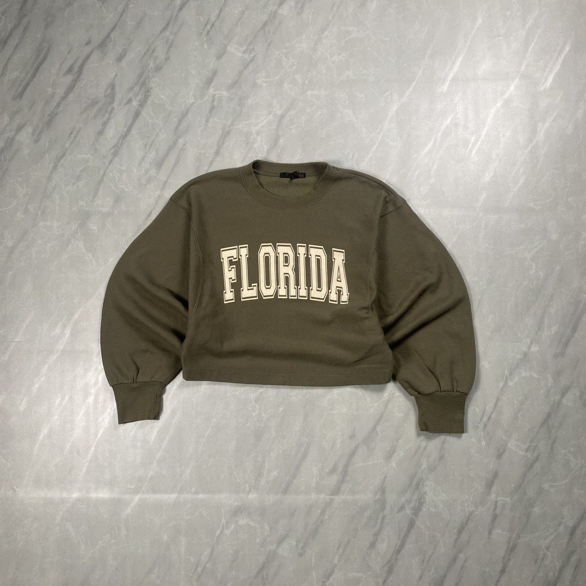 Japanese Brand Sugar Spoon Florida Cropped Crewneck Size M / US 6-8 / IT 42-44 - 1 Thumbnail