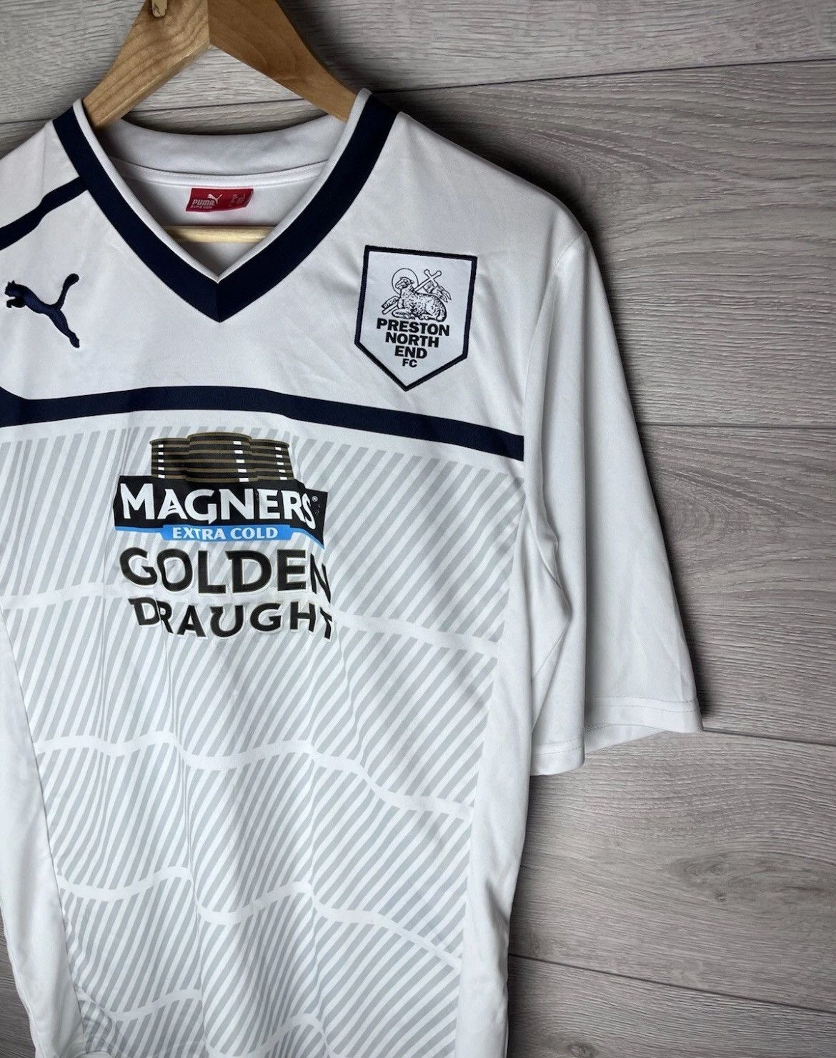 Puma Men’s soccer jersey Puma Preston Norch End FC #9 Duxy Size US L / EU 52-54 / 3 - 3 Thumbnail