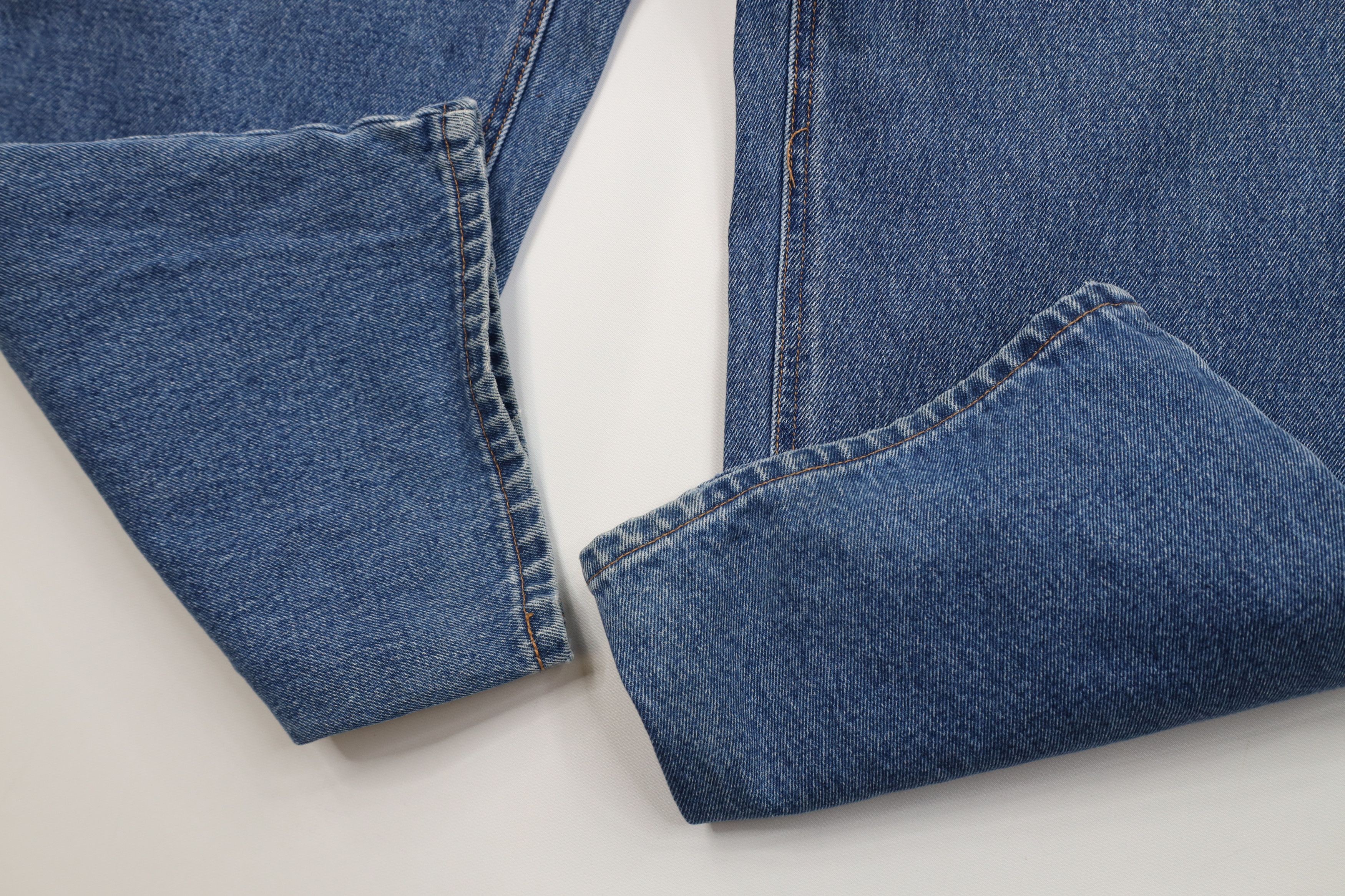 Columbia Vintage 90s Columbia Spell Out Relaxed Wide Leg Denim Jeans Size US 38 / EU 54 - 5 Thumbnail