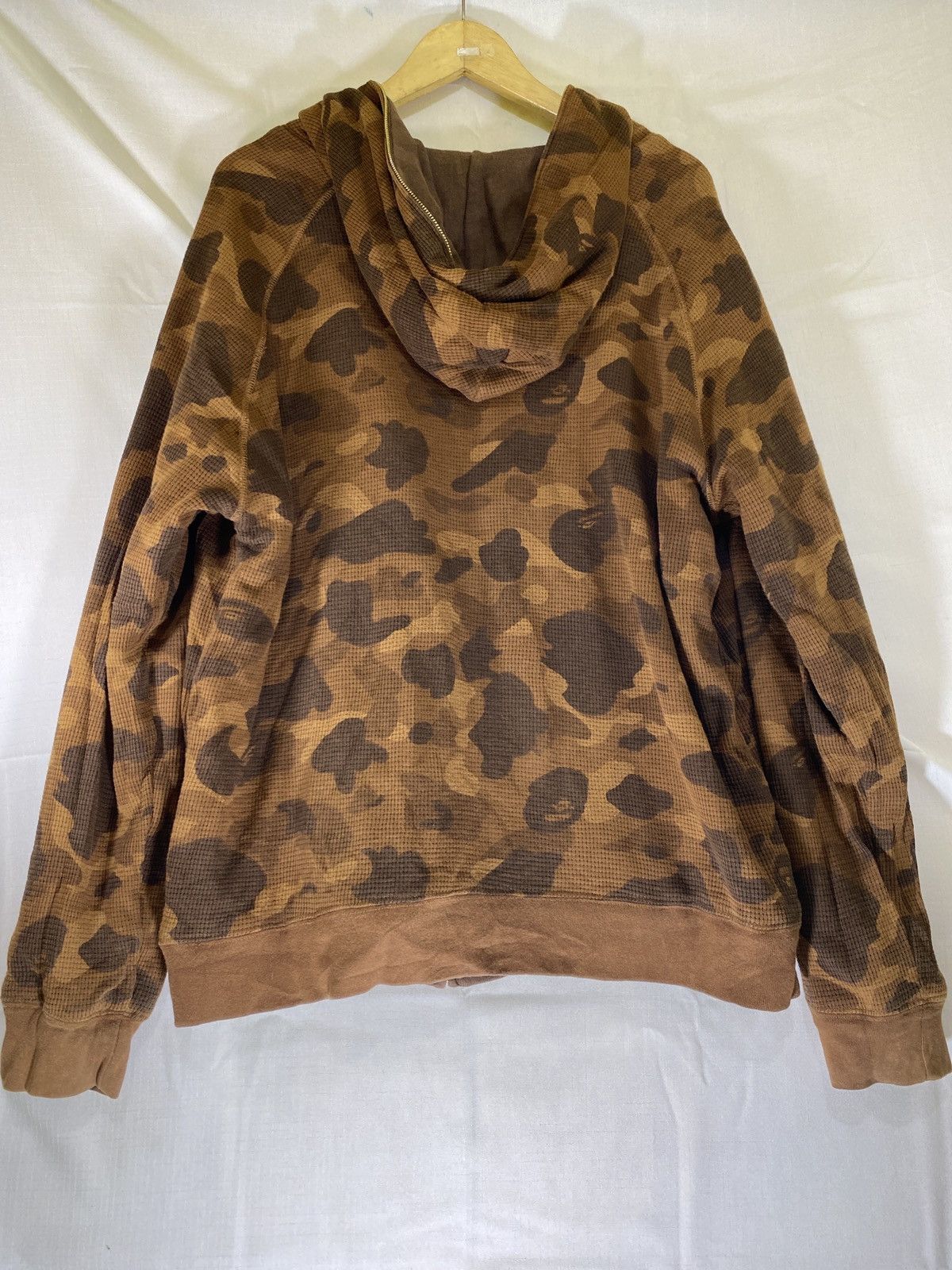 Bape OG thermal hoodie Size US XL / EU 56 / 4 - 2 Thumbnail