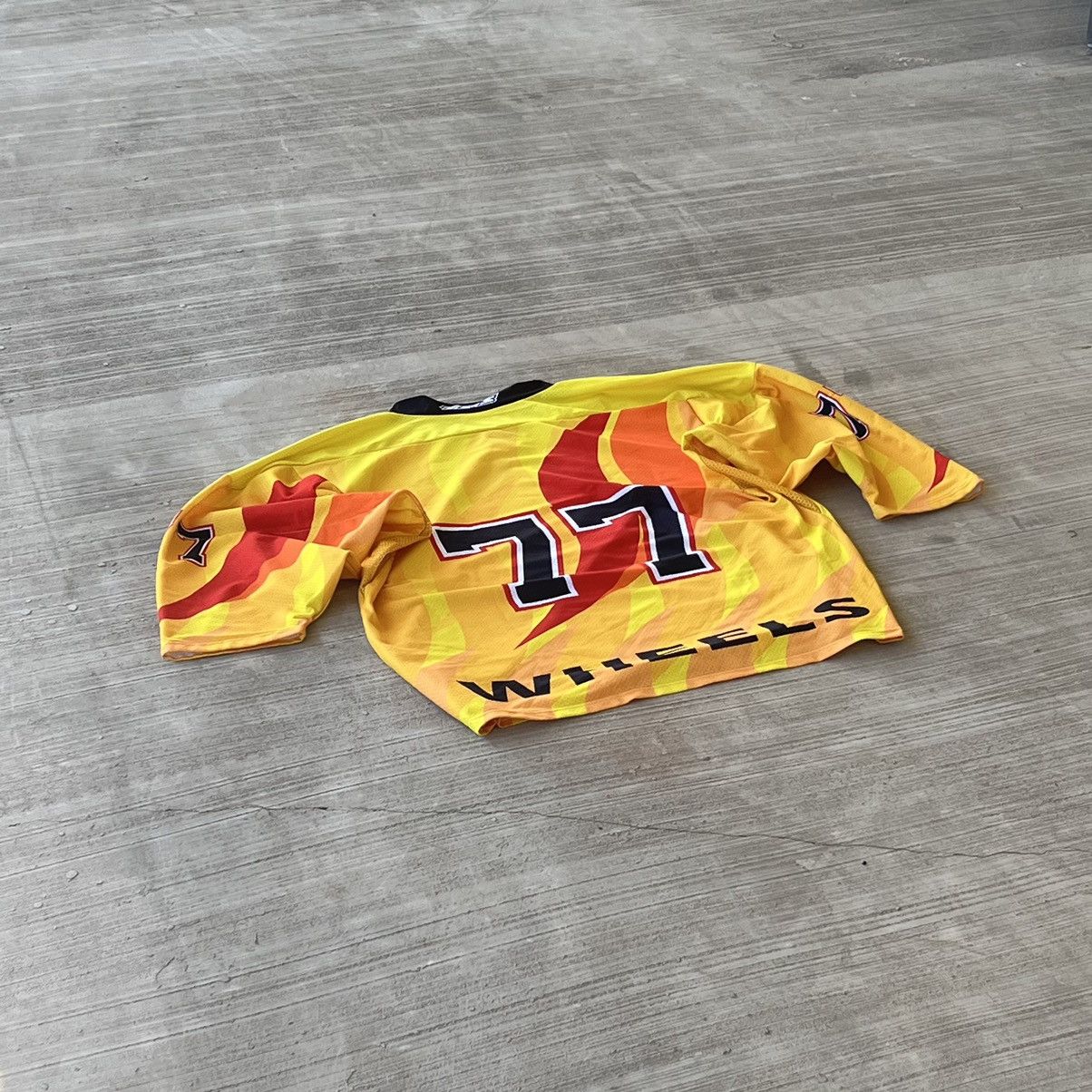 Vintage Wuthrich tps burning wheels Vintage Jersey Size US XXL / EU 58 / 5 - 8 Thumbnail