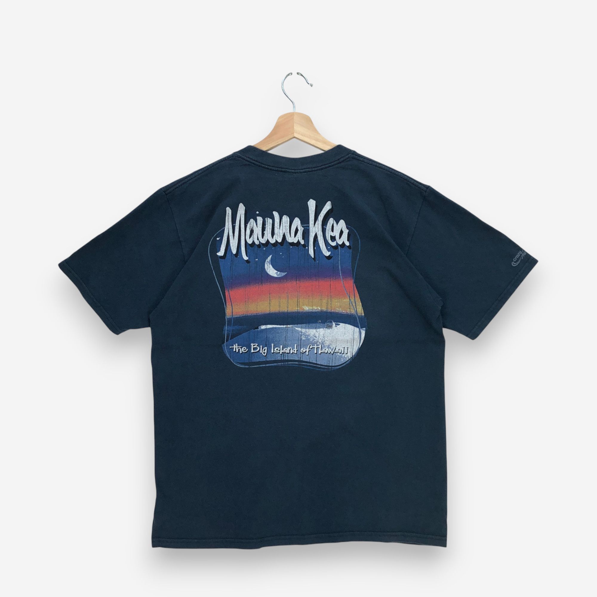 Vintage Vintage 90s Crazy Shirt Mauna Kea T Shirt Hawaiian Tees Size US L / EU 52-54 / 3 - 2 Thumbnail