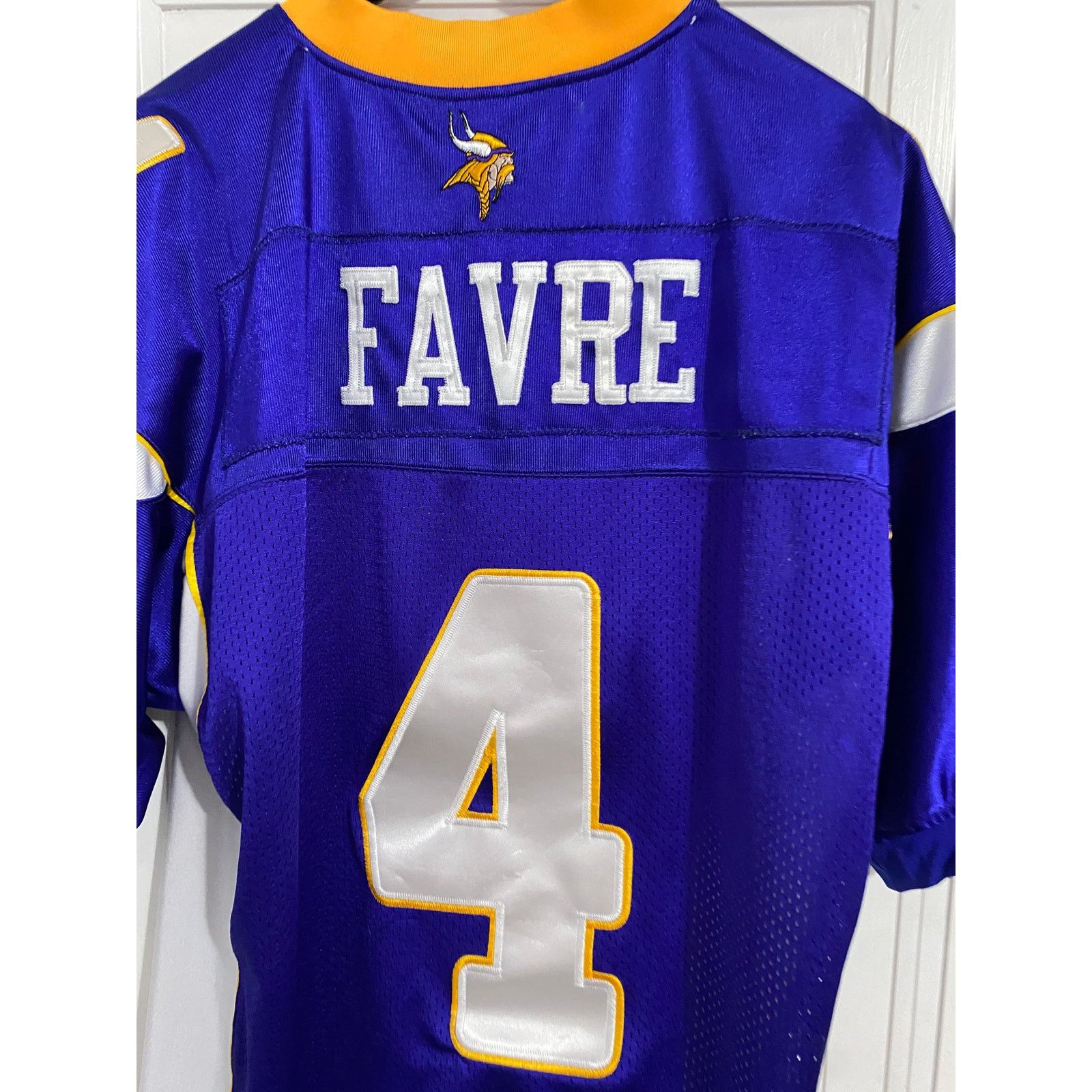 Reebok Brett Favre Minnesota Vikings Jersey Size 52 (XL) Size US XL / EU 56 / 4 - 3 Thumbnail