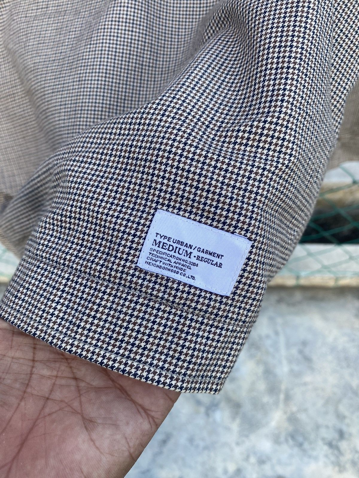 Neighborhood Neighborhood Type Urban/Garment Houndstooth Jacket Size US M / EU 48-50 / 2 - 10 Thumbnail