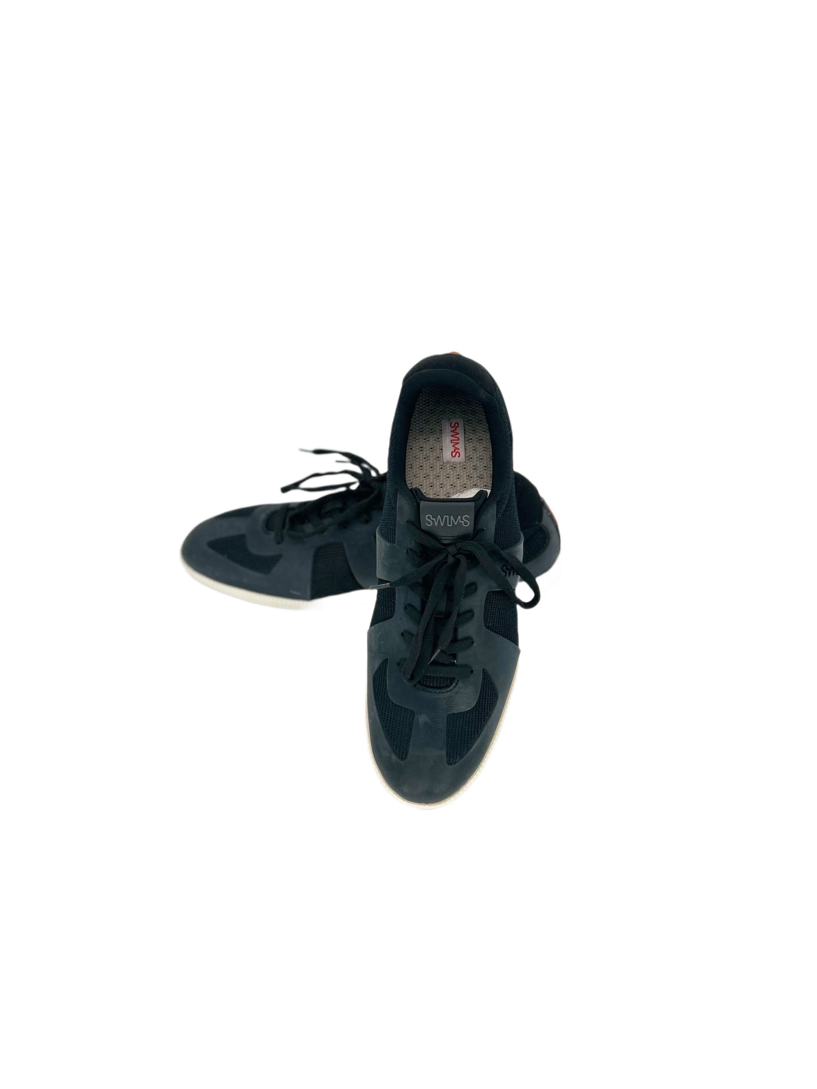 Swims Black Luca Mesh Low Trainers Sneakers Size US 12 / EU 45 - 3 Thumbnail