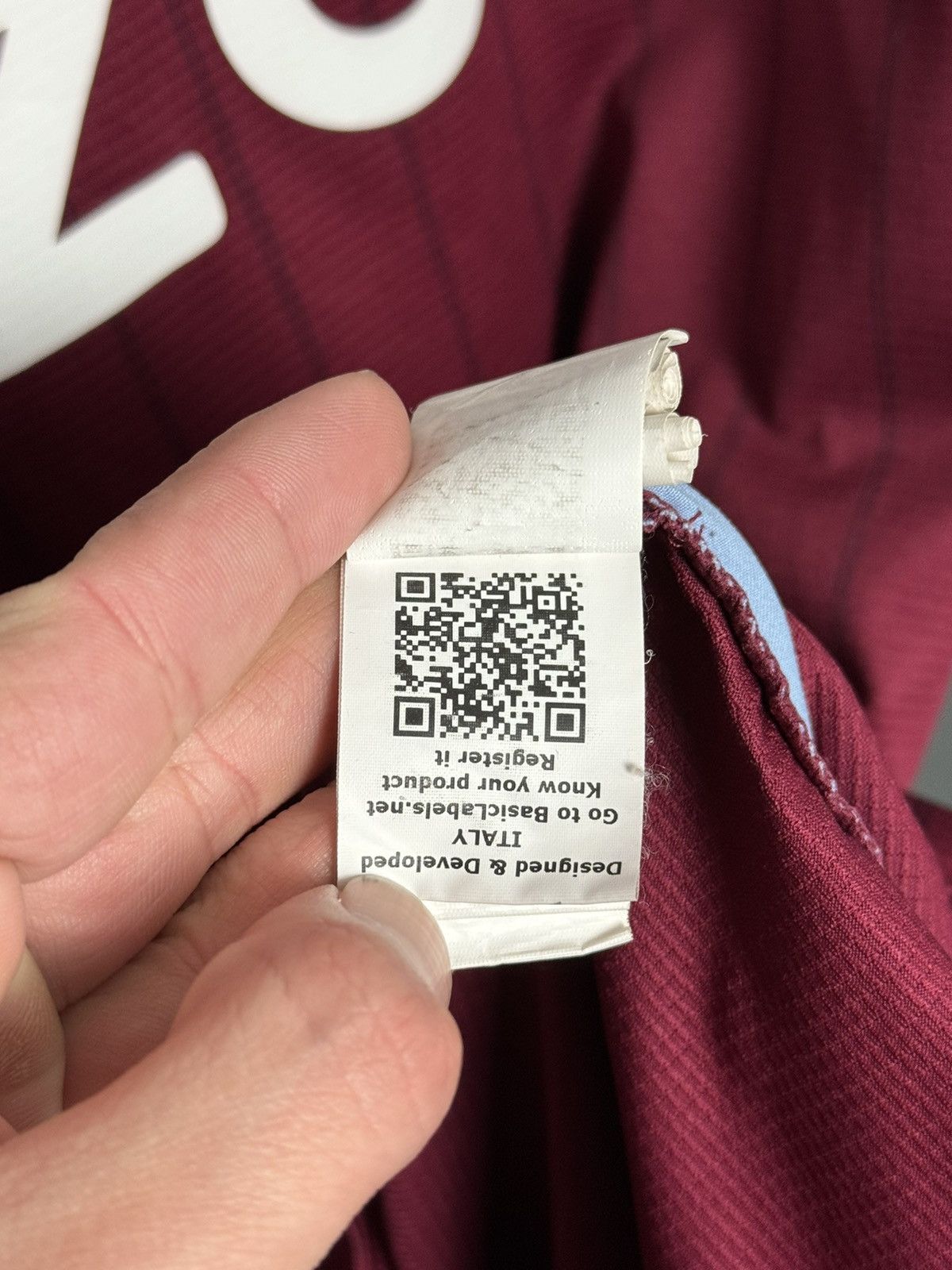 Kappa Aston Villa 20/21 Home Football Jersey Size US L / EU 52-54 / 3 - 16 Thumbnail
