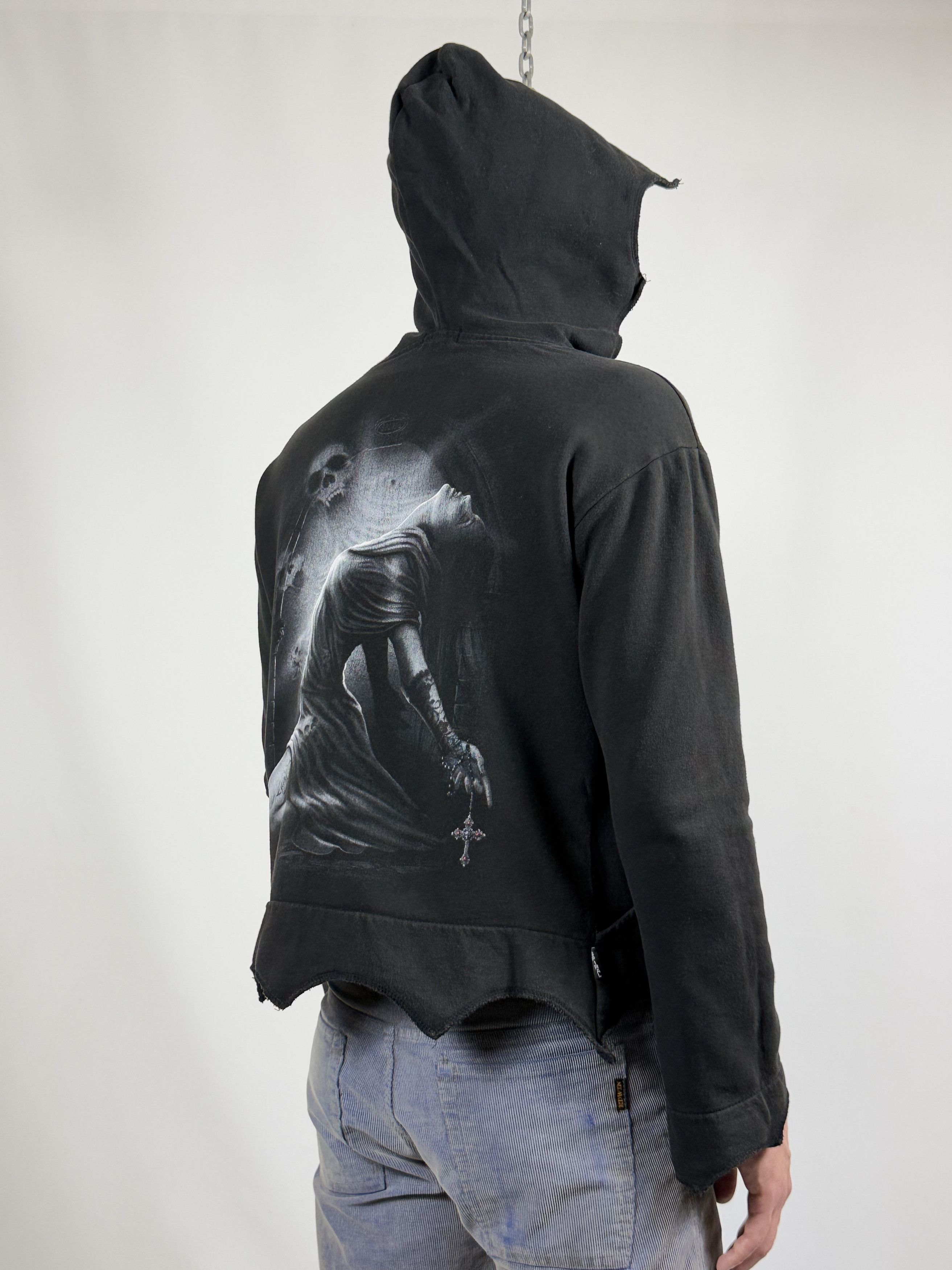USS zip hoodie opium ライトストーン Designer × Japanese Brand Opium Cross Shine Zip-Hoodie | Grailed