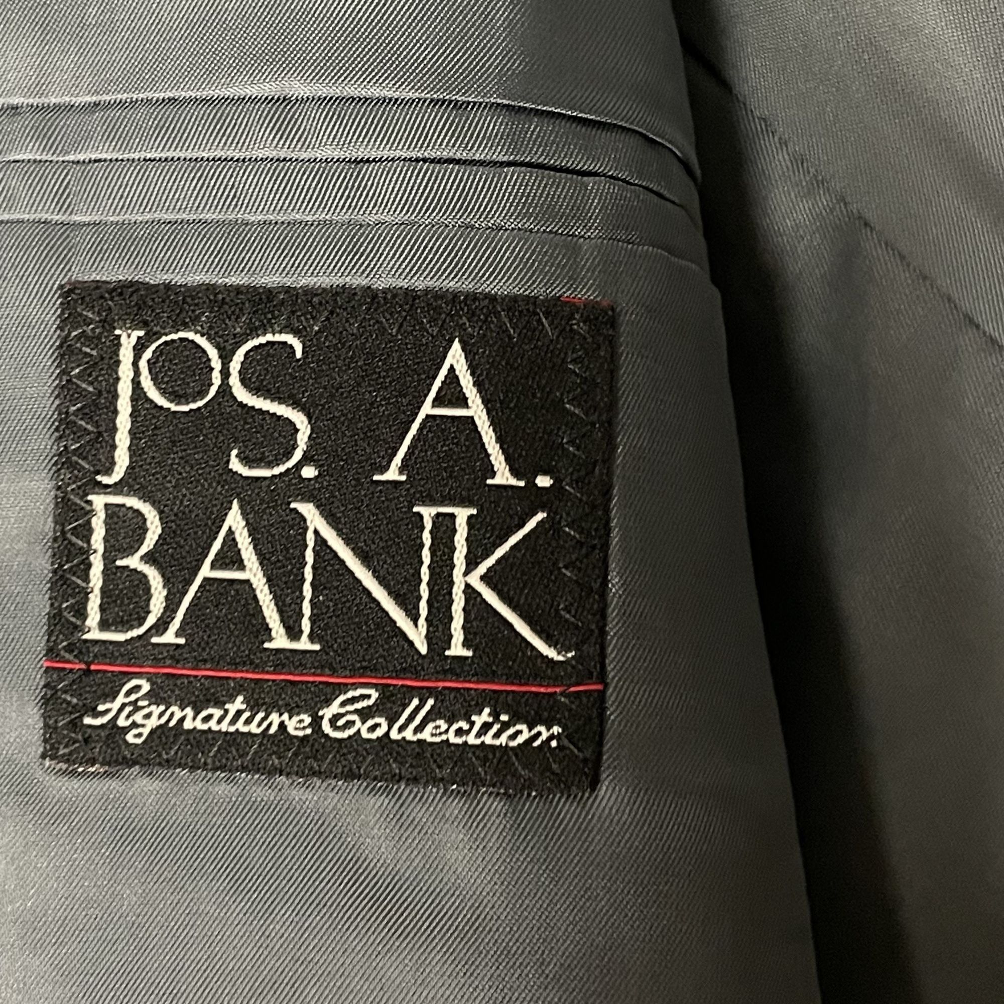Jos. A. Bank Jos A Bank Sport Coat Gold OVERCHECK Wool Jacket Size 48R - 6 Thumbnail
