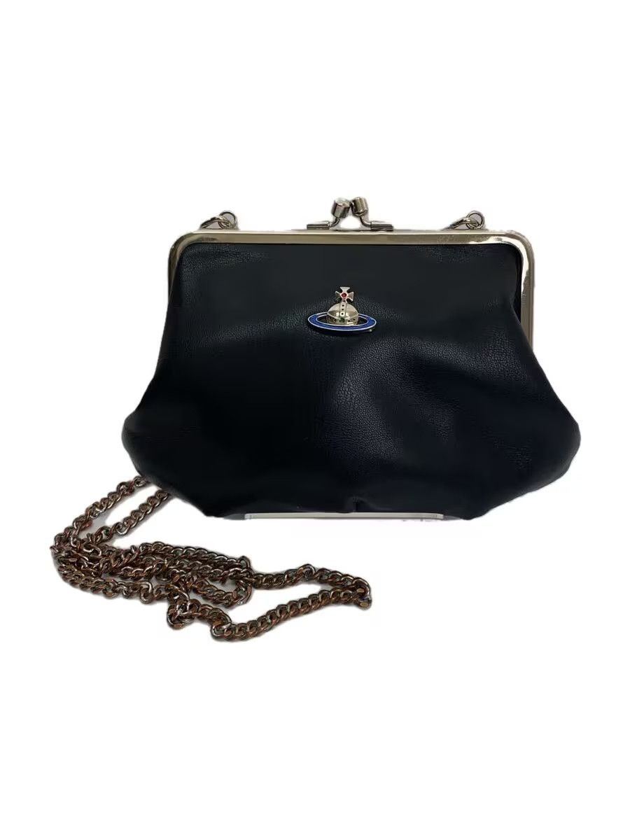 Vivienne Westwood Orb Chain Vegan Leather Shoulder Bag Size ONE SIZE - 1 Thumbnail