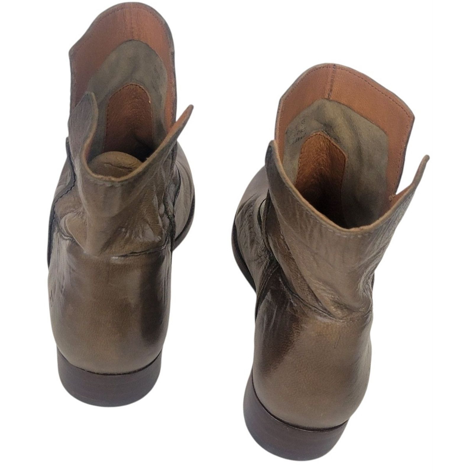 Frye Frye Melissa Slouch Women Brown Bootie size 9B Size US 9 / IT 39 - 4 Thumbnail