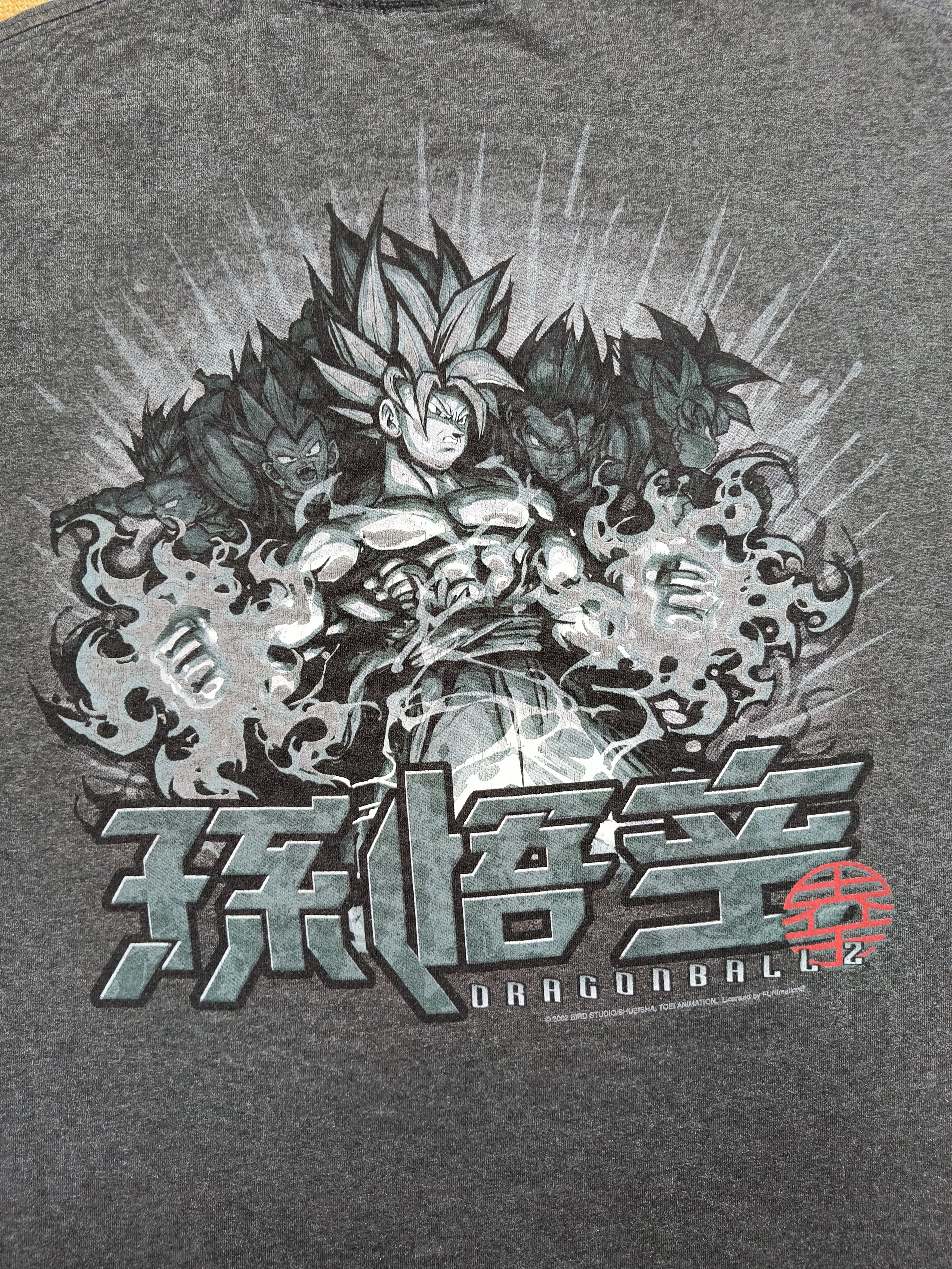 Vintage DS Vintage Y2K super Saiyajin Warriors 2002 tee Size US XL / EU 56 / 4 - 1 Thumbnail