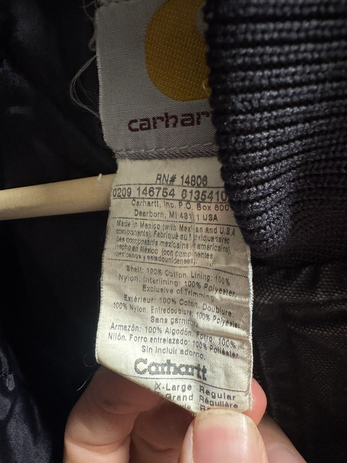 Carhartt Vintage Carhartt Distressed Detroit Vest Quilted Thrashed XL Size US XL / EU 56 / 4 - 8 Thumbnail