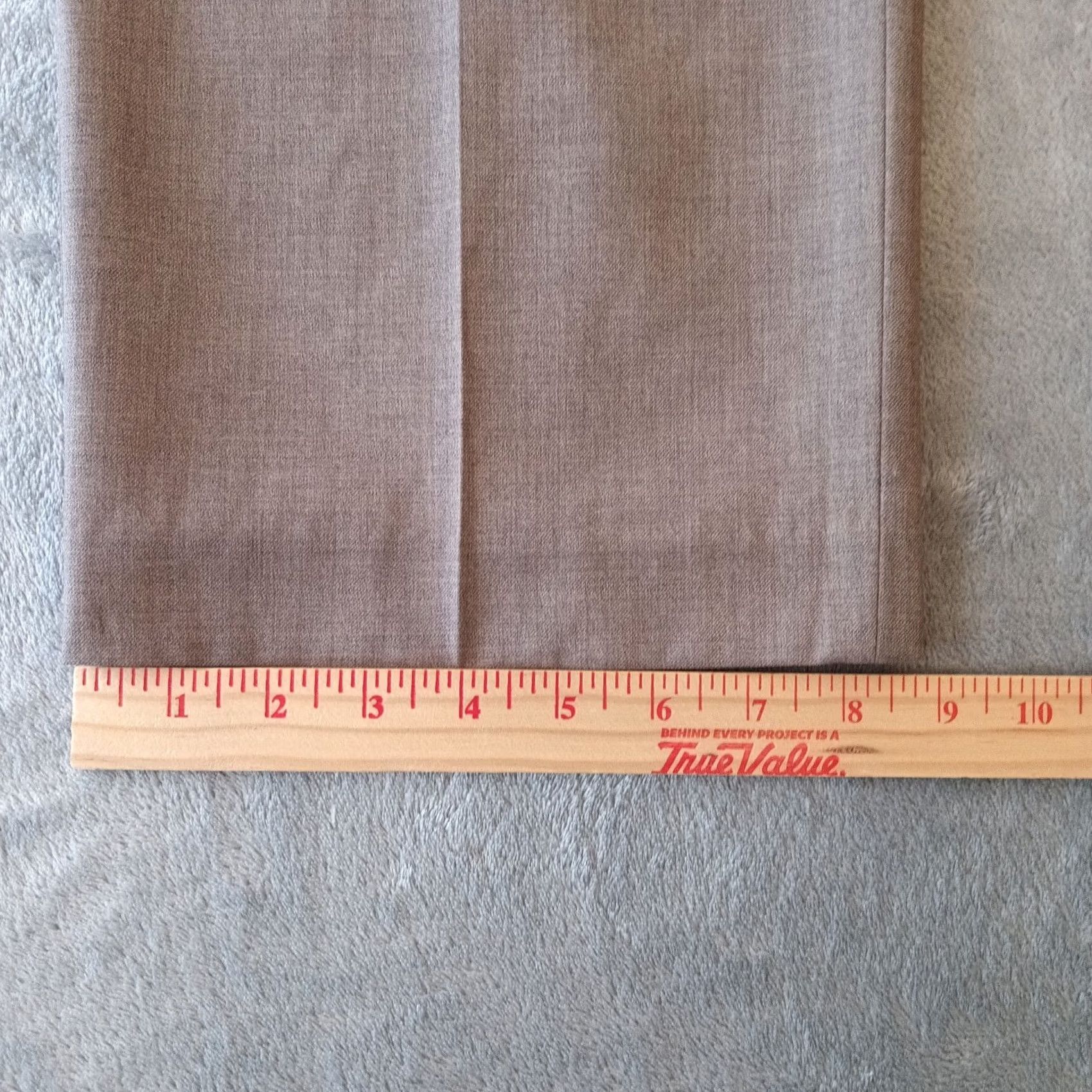Ann Taylor Ann Taylor Petite Curvy Fit Dress Pants Womens 14P Gray Pockets Lined 36x28 Wool Blend Straight 28 Inseam Wool Blend Mens? Size 36" / US 14 / IT 50 - 7 Thumbnail