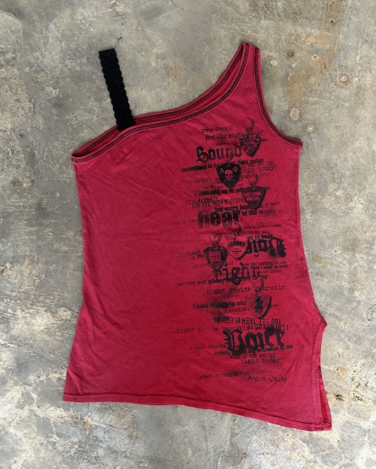 Hysteric Glamour Y2k Algoquins Sexy Punk Style Tank tops Size M / US 6-8 / IT 42-44 - 1 Thumbnail