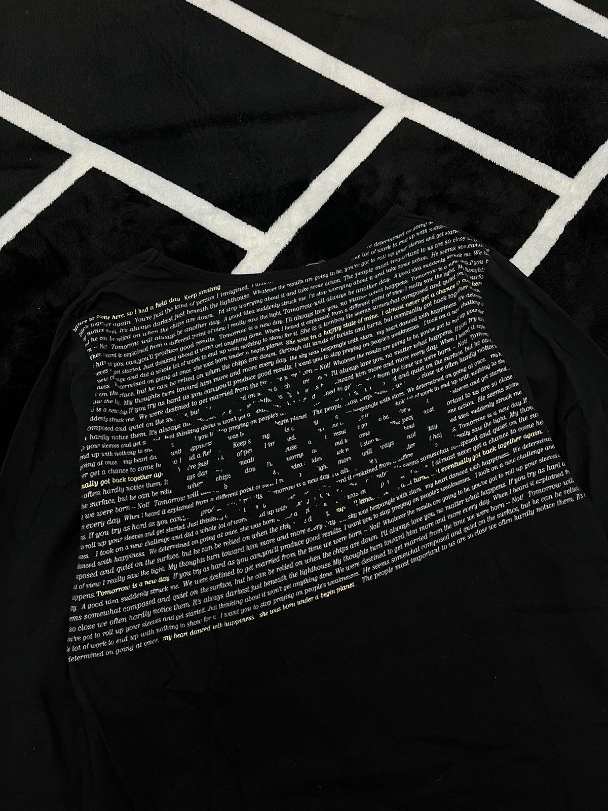 Dazzle Japan Archival Graphic Long Sleeve Top Y2K Grunge