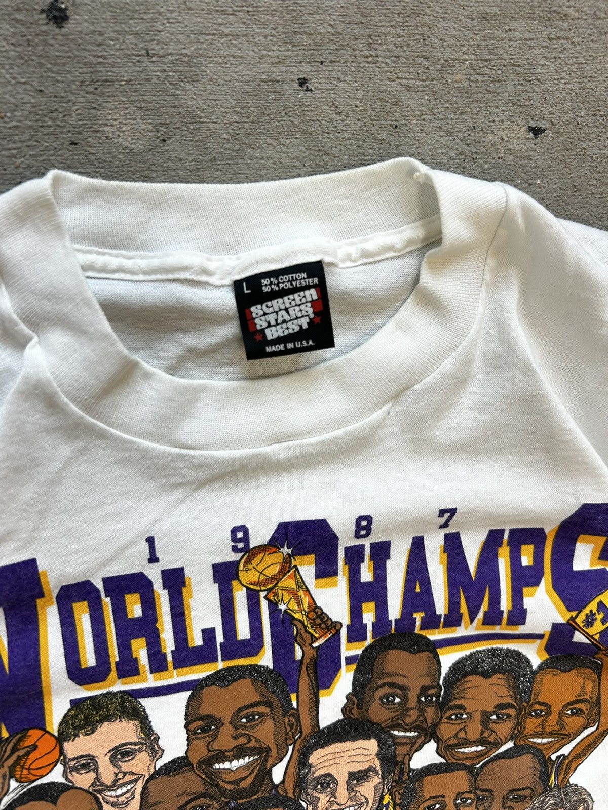 Other 1987 Los Angeles World Champs Tee Size US L / EU 52-54 / 3 - 3 Thumbnail