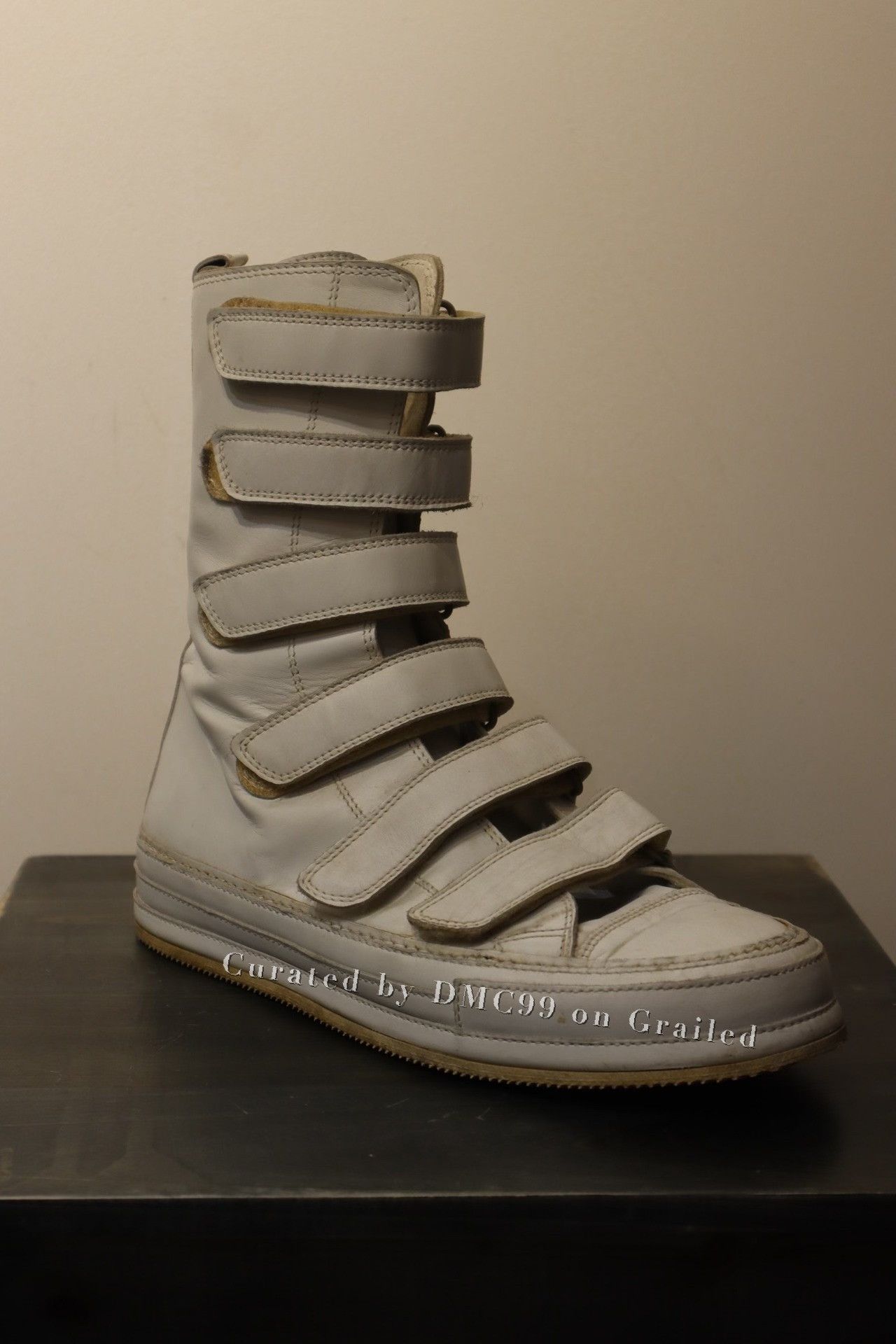 Ann Demeulemeester Ann Demeulemeester Zip Up Leather High Tops