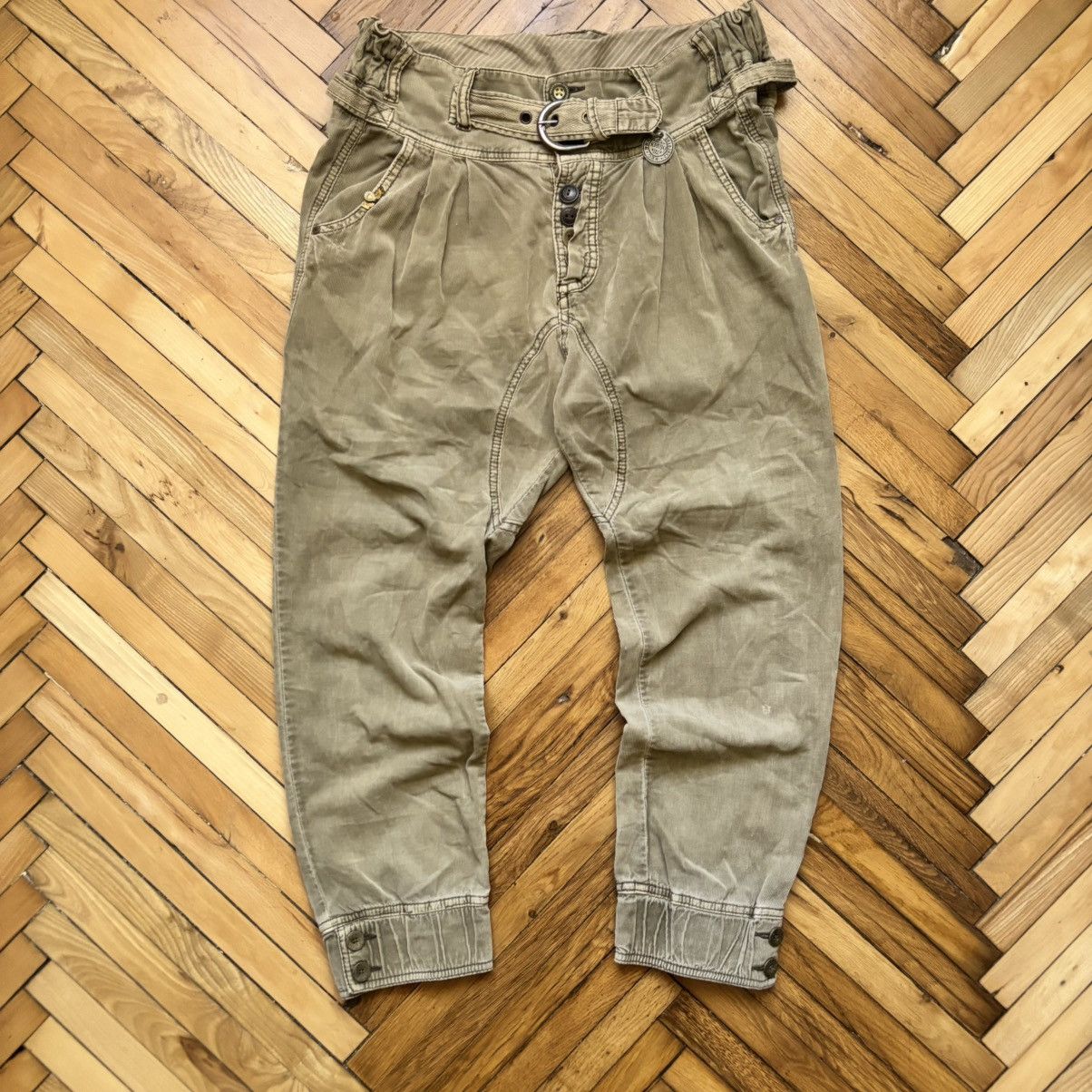Hysteric Glamour Vintage Avant-Garde Japanese Style Cropped Pants Y2K Punk Size US 29 - 1 Thumbnail