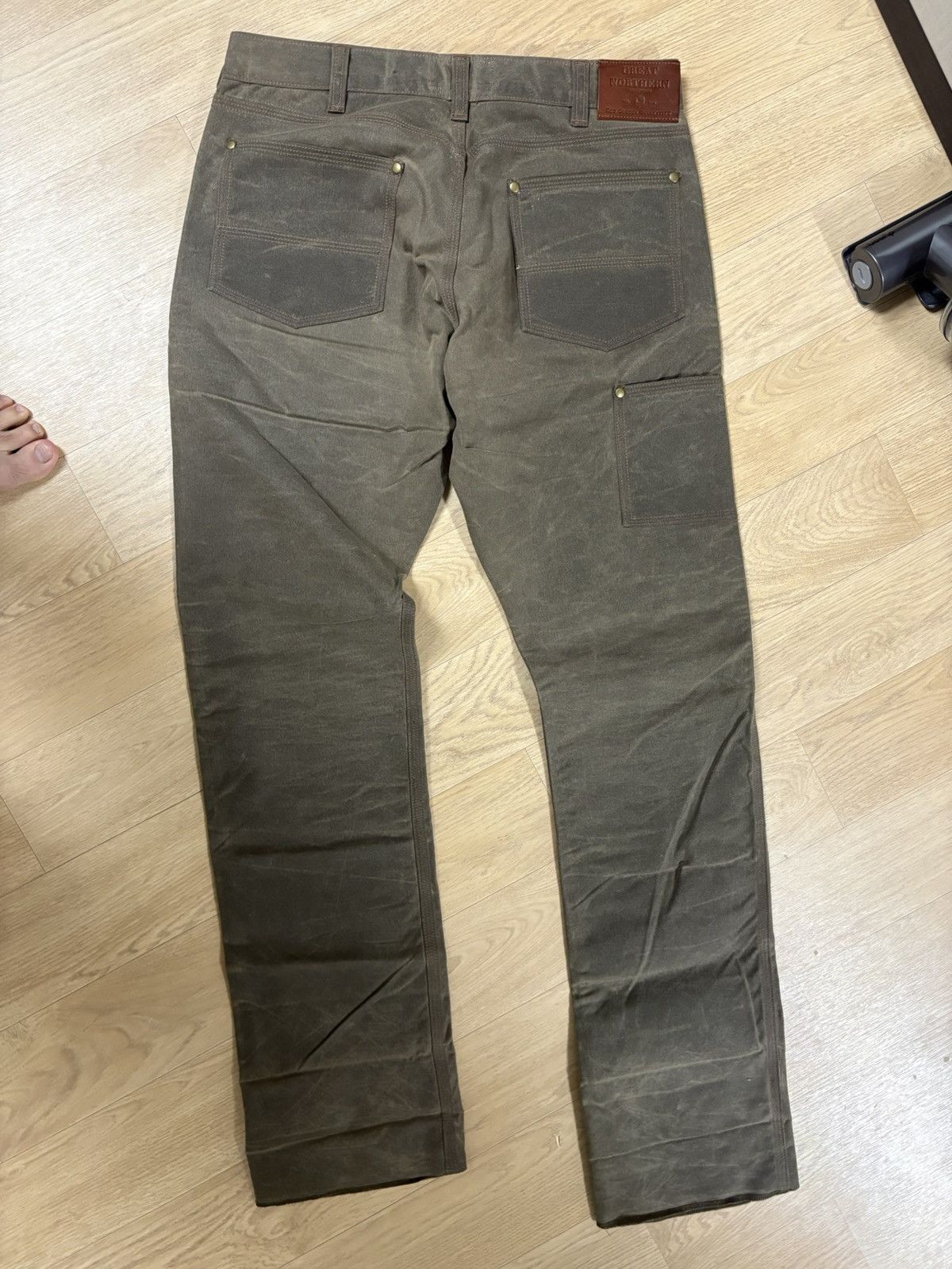 Red Clouds Collective Canvas Fitted Work Pant - Havana Size US 32 / EU 48 - 1 Thumbnail