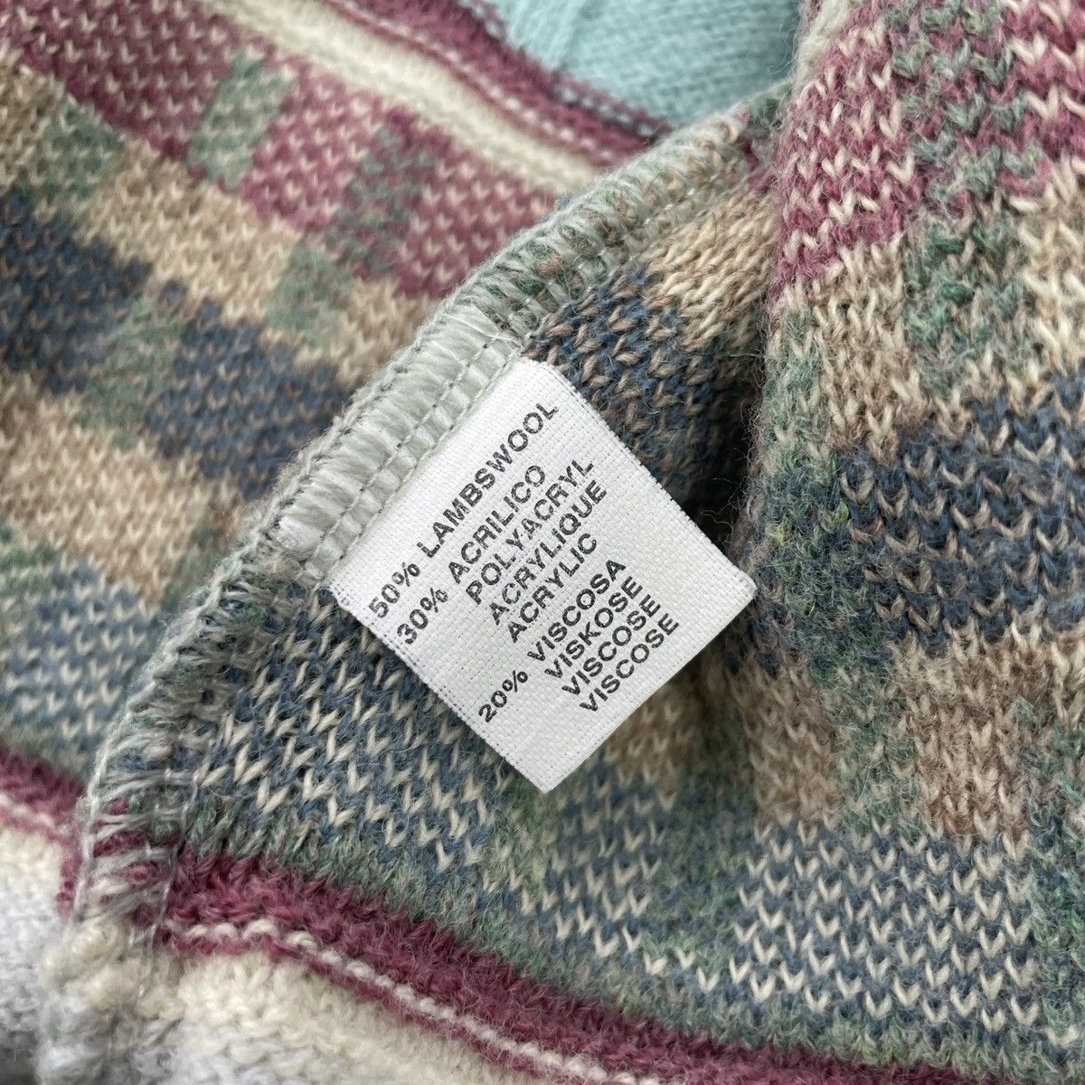 Vintage Vintage Suspense Wool Cardigan Sweater Size 50 Size US L / EU 52-54 / 3 - 13 Thumbnail