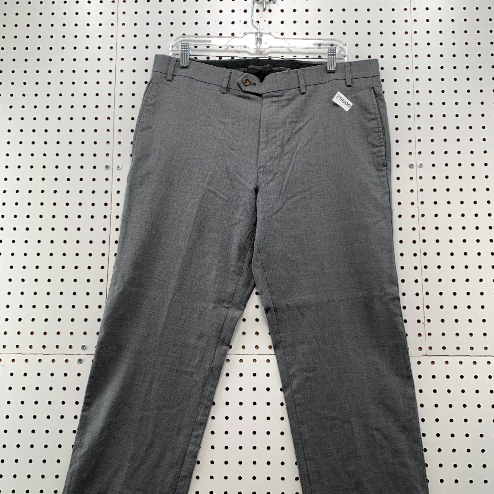 Ralph Lauren Lauren Ralph Lauren Dress Pants Mens 36x28 Gray Total Comfort Flat Front 29 Inseam Mens Pants Size US 36 / EU 52 - 2 Thumbnail