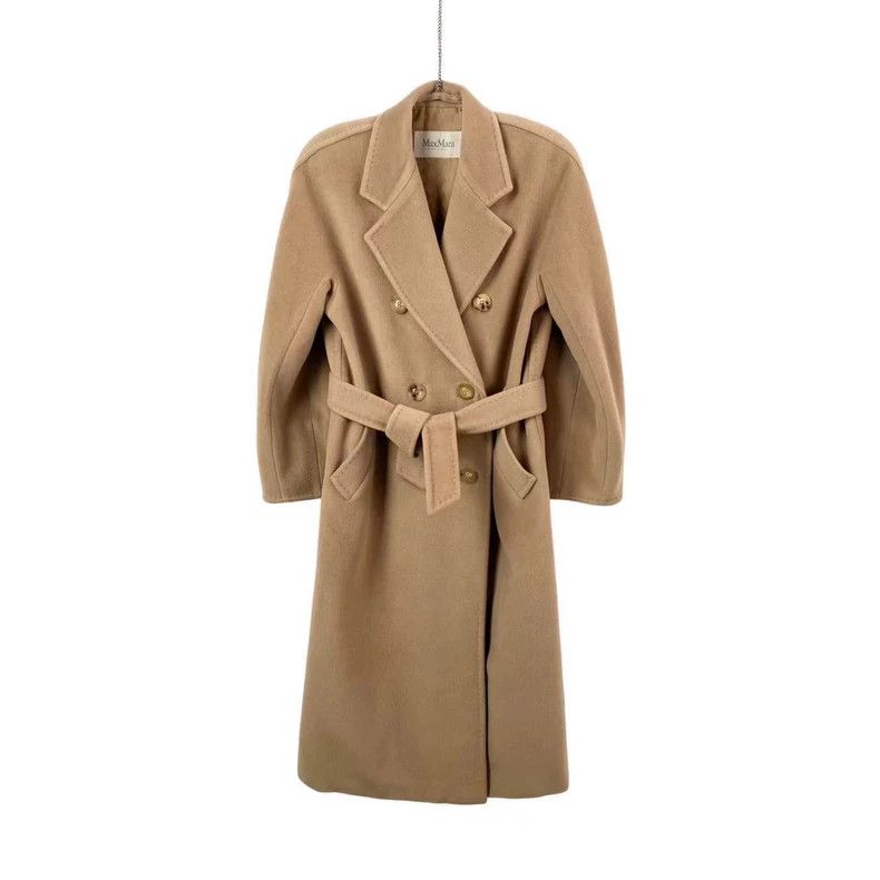 Max Mara Max Mara Sheep wool/cashmere 101801 series camel wool coat Size S / US 4 / IT 40 - 1 Thumbnail